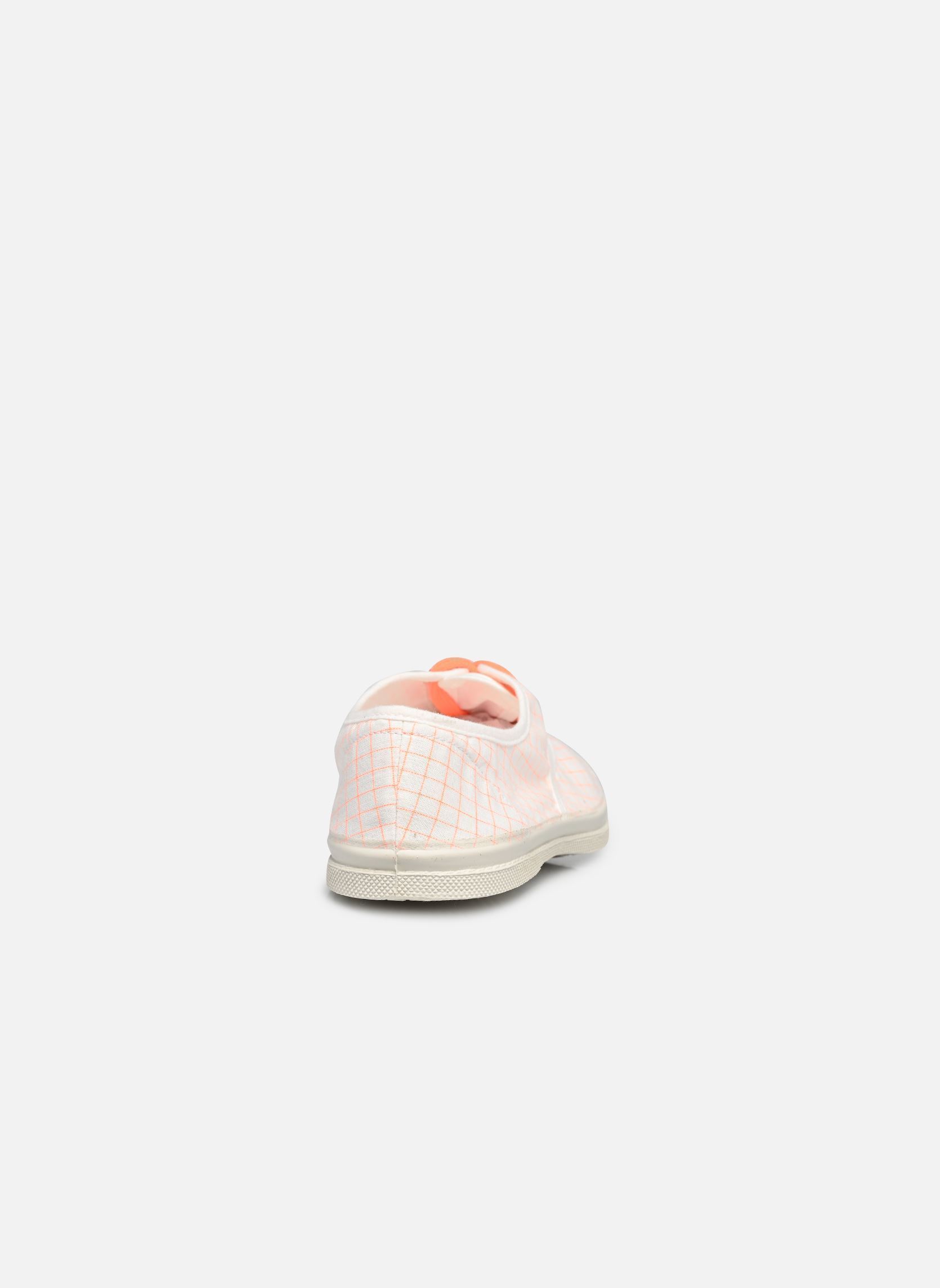 Baskets toile Lacet Femme Neon Checks femme orange Bensimon Baskets toile Lacet Femme Neon Checks femme orange ORANGE FLUO