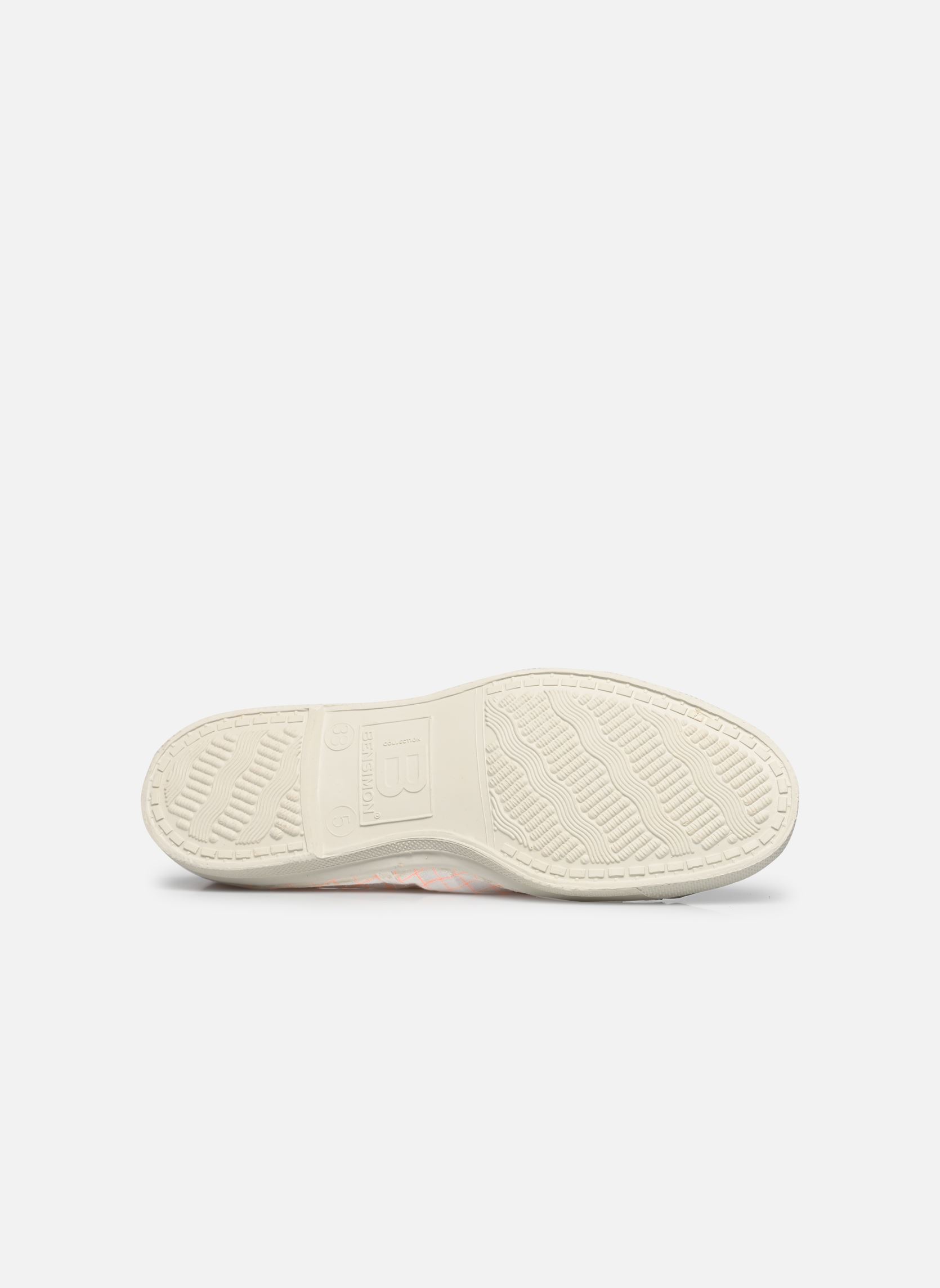 Baskets toile Lacet Femme Neon Checks femme orange Bensimon Baskets toile Lacet Femme Neon Checks femme orange ORANGE FLUO