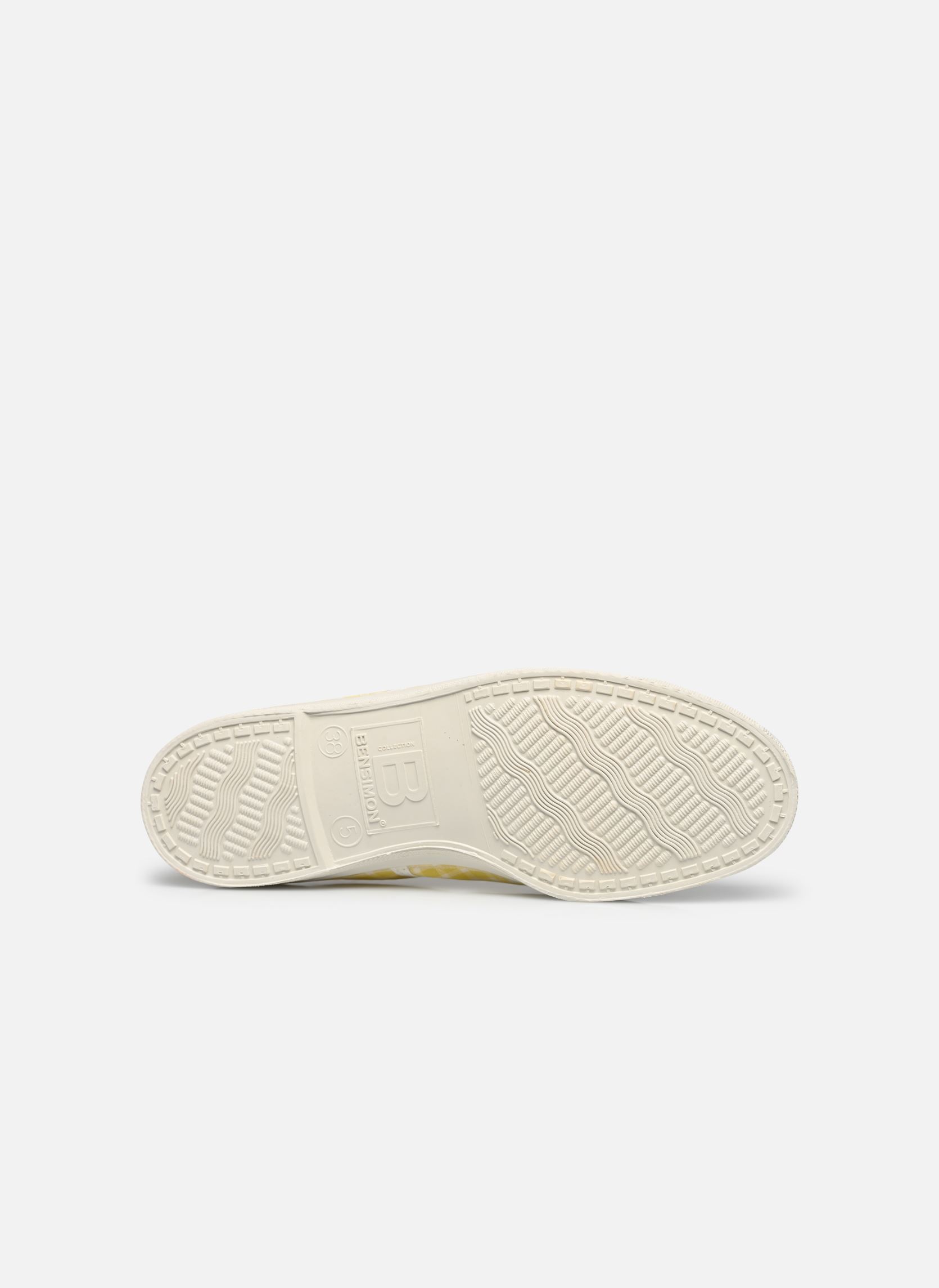 Zapatillas de lona Lacet Femme Fresh Vichy mujer amarillo Bensimon Zapatillas de lona Lacet Femme Fresh Vichy mujer amarillo MAIS