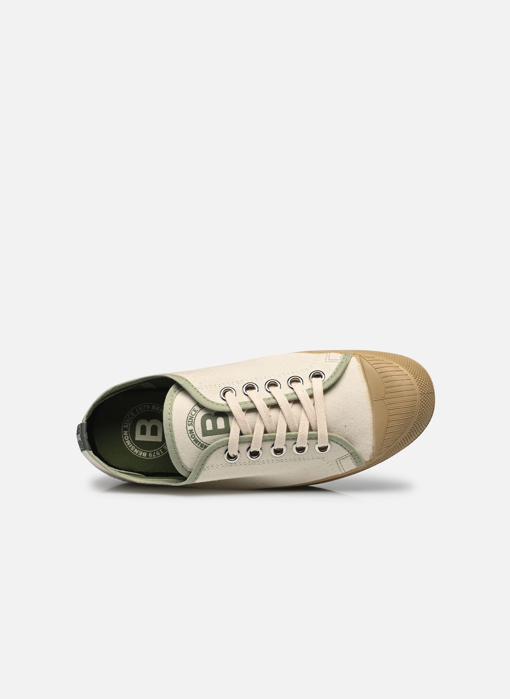 Leinen-Sneaker Romy Femme Authentique damen grün Bensimon Leinen-Sneaker Romy Femme Authentique damen grün SAUGE