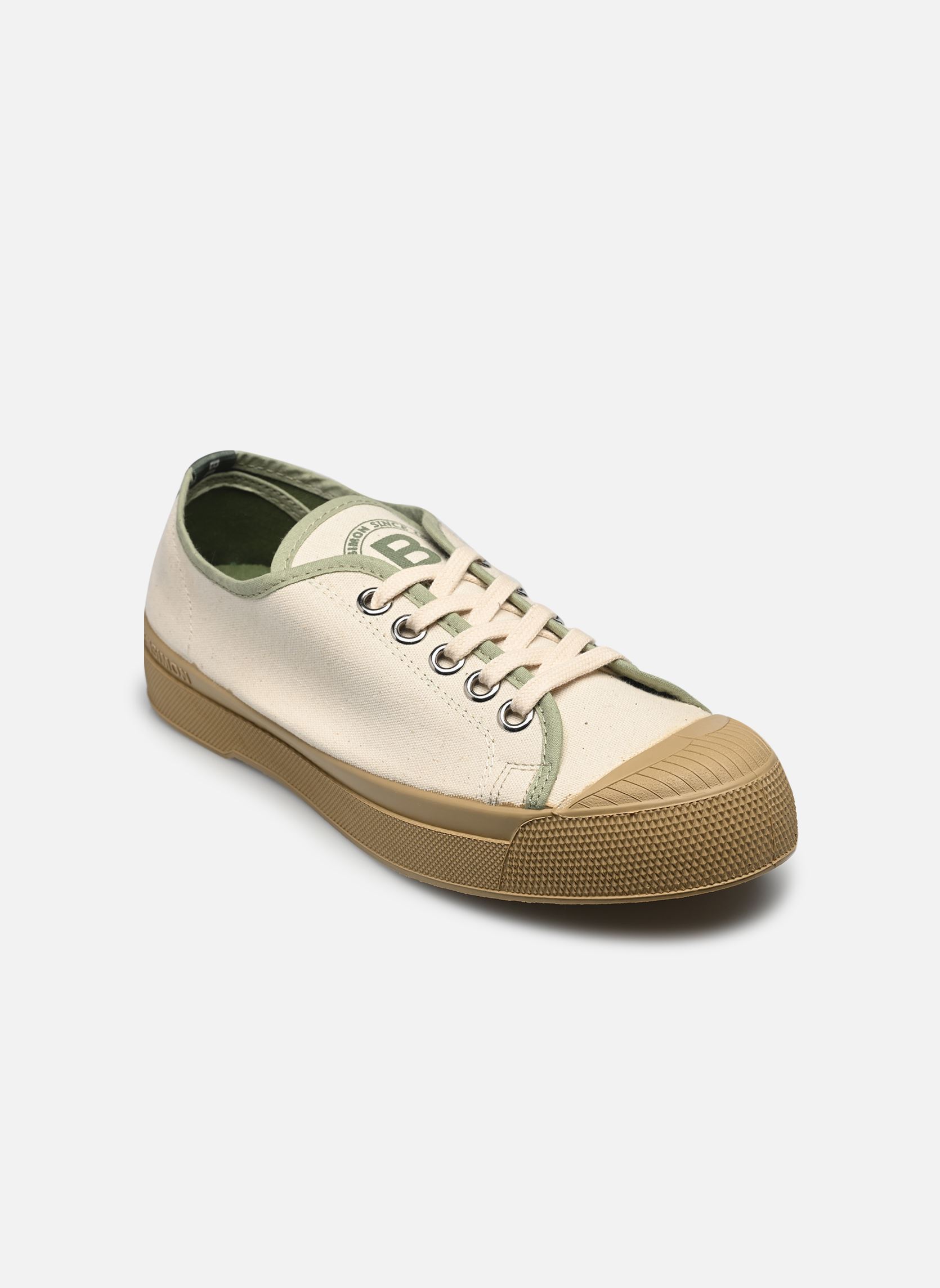 Leinen-Sneaker Romy Femme Authentique damen grün Bensimon Leinen-Sneaker Romy Femme Authentique damen grün SAUGE