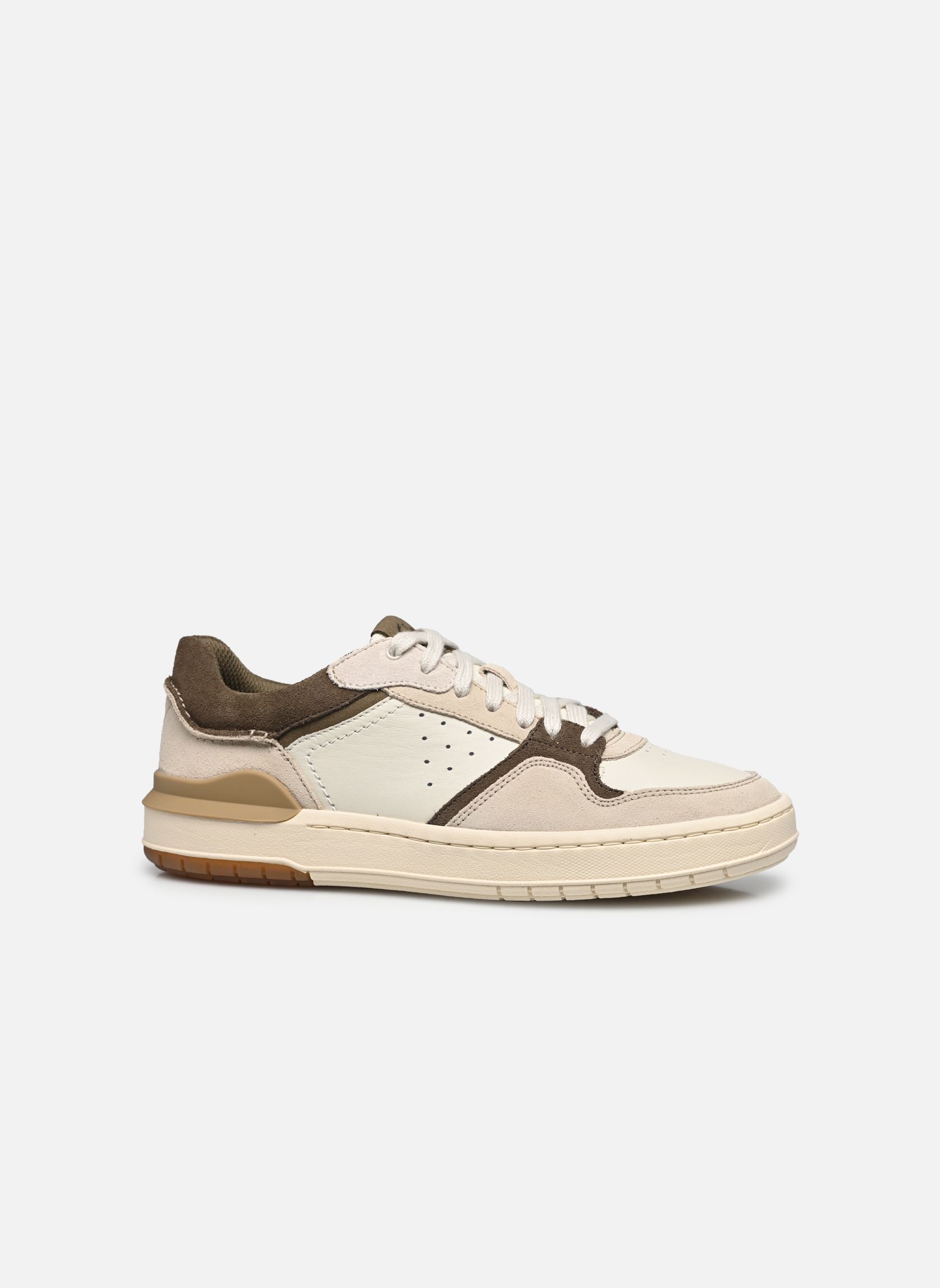 Sneaker Courtlite2 Lo herren grün Clarks Sneaker Courtlite2 Lo herren grün DARK OLIVE COMBI