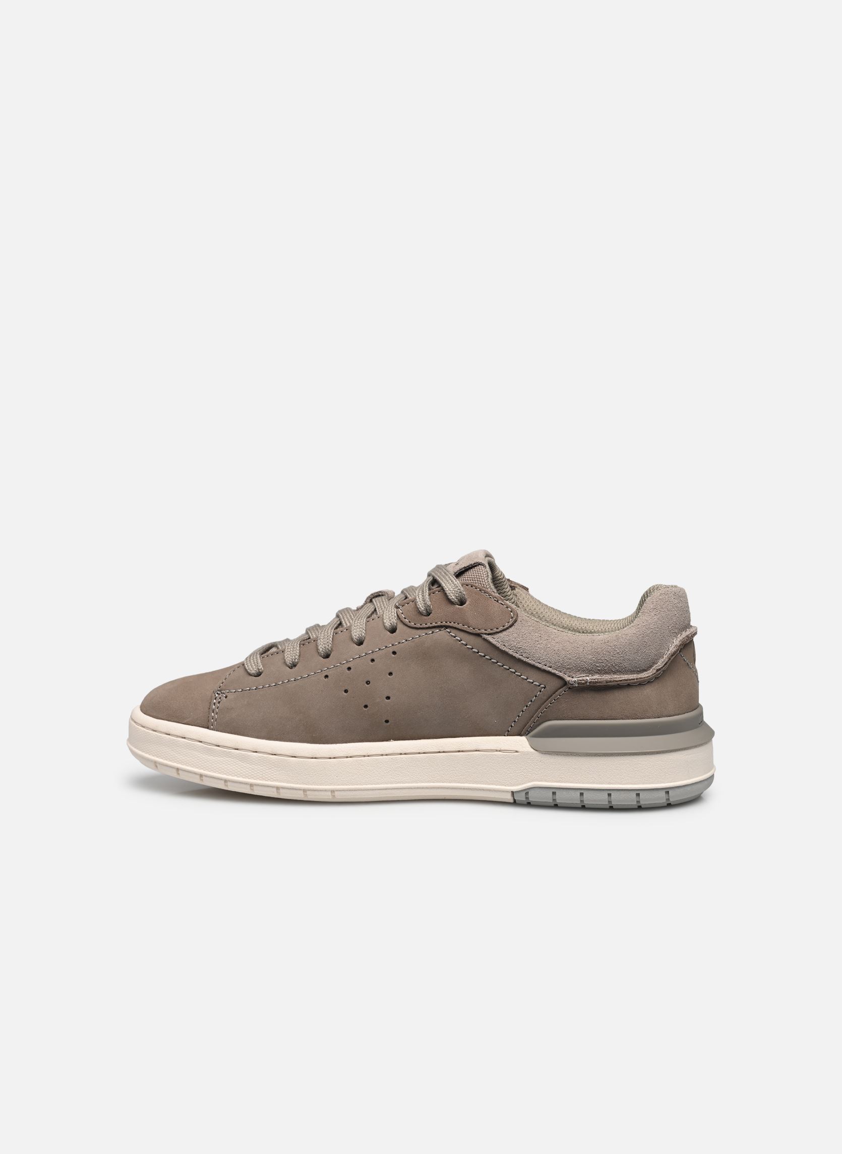 Sneaker Courtlite2 Run herren grau Clarks Sneaker Courtlite2 Run herren grau GREY NUBUCK