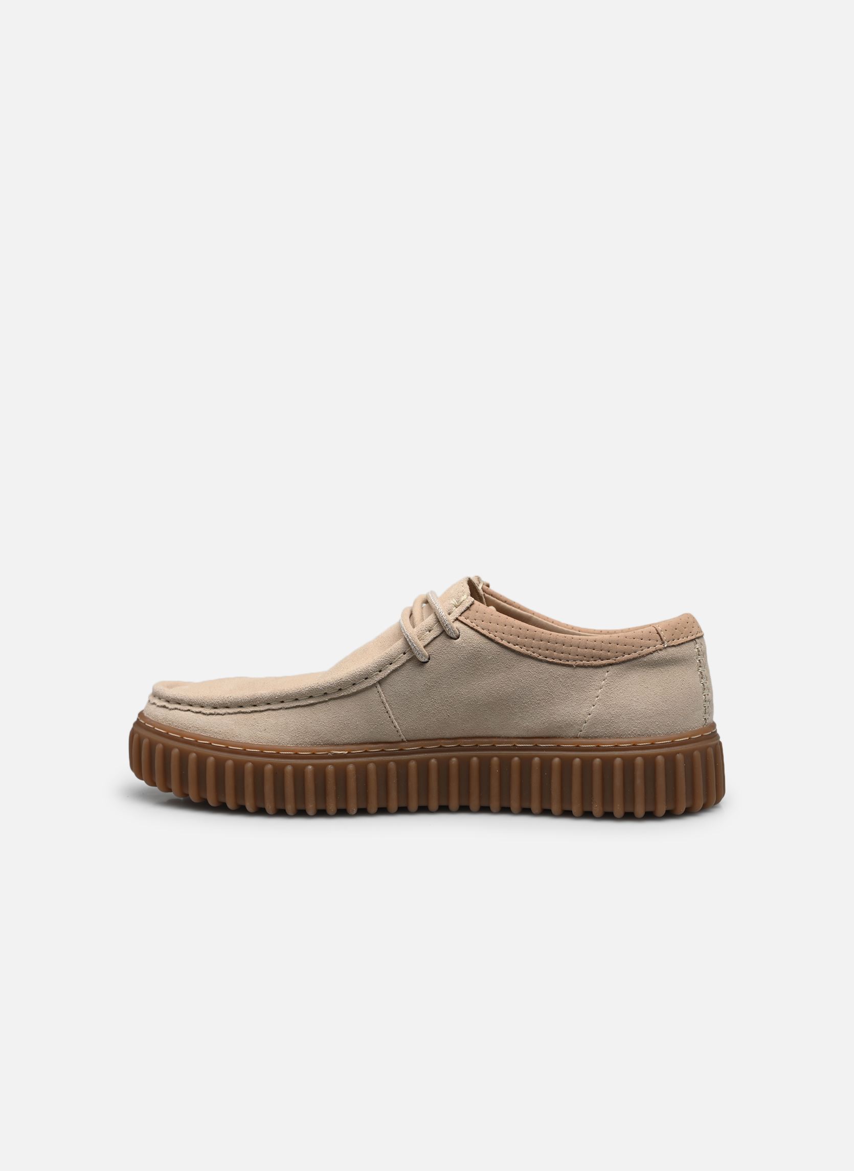 Derbies Torhill Lo ES homme beige Clarks Derbies Torhill Lo ES homme beige ECRU SUEDE
