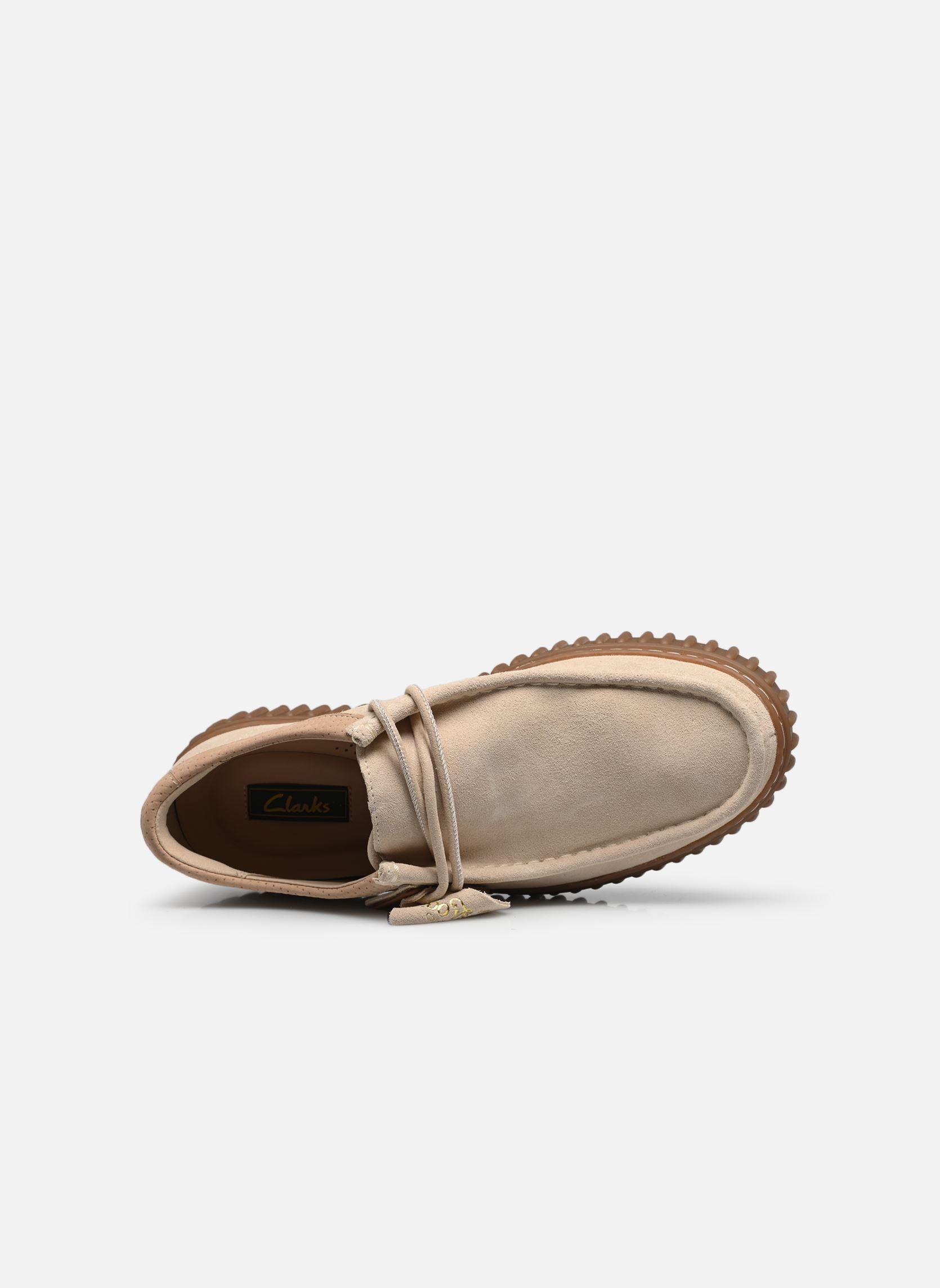 Derbies Torhill Lo ES homme beige Clarks Derbies Torhill Lo ES homme beige ECRU SUEDE