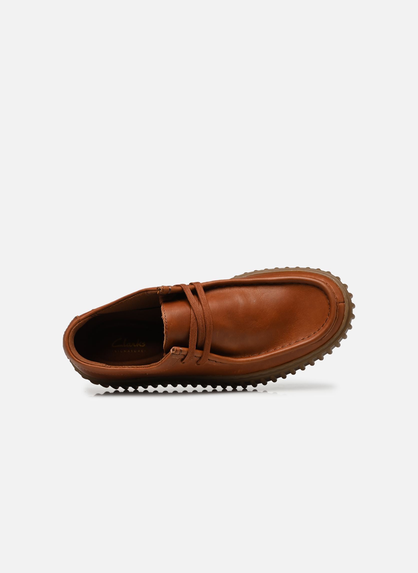 Geschnürte Stiefeletten Torhill Lo herren braun Clarks Geschnürte Stiefeletten Torhill Lo herren braun DARK TAN LEA
