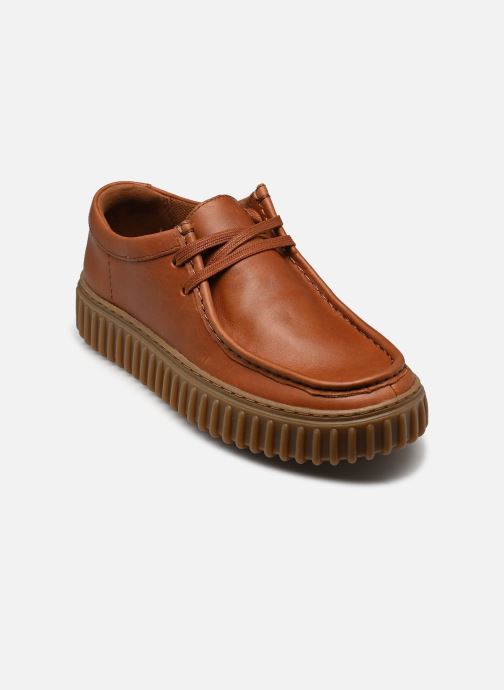 Clarks Bottines à lacets Torhill Lo homme marron