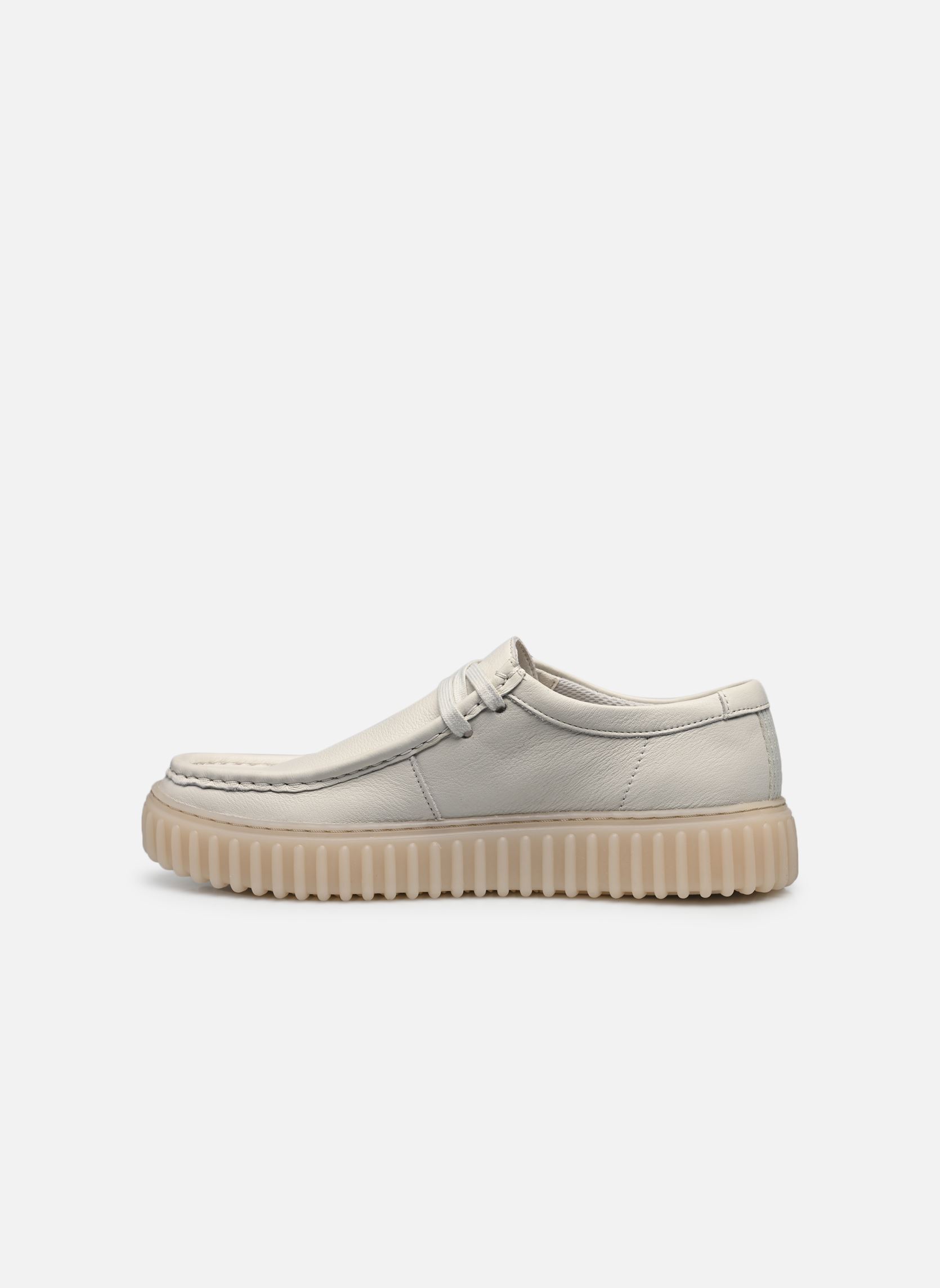Enkellaarzen en laarzen Torhill Lo heren wit Clarks Enkellaarzen en laarzen Torhill Lo heren wit WHITE LEATHER