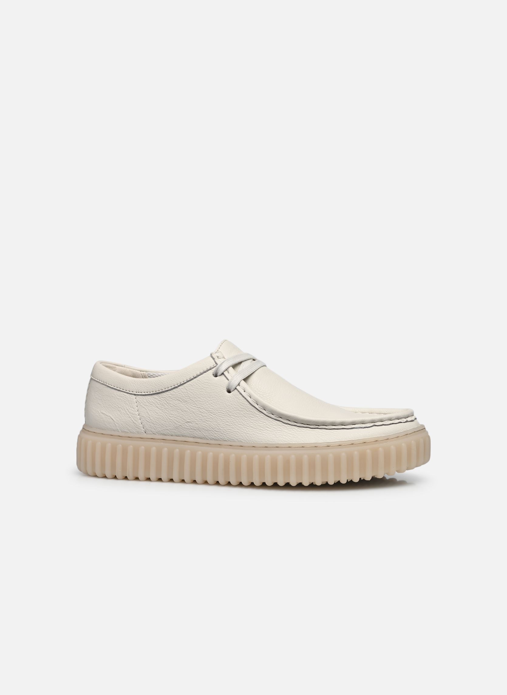 Enkellaarzen en laarzen Torhill Lo heren wit Clarks Enkellaarzen en laarzen Torhill Lo heren wit WHITE LEATHER