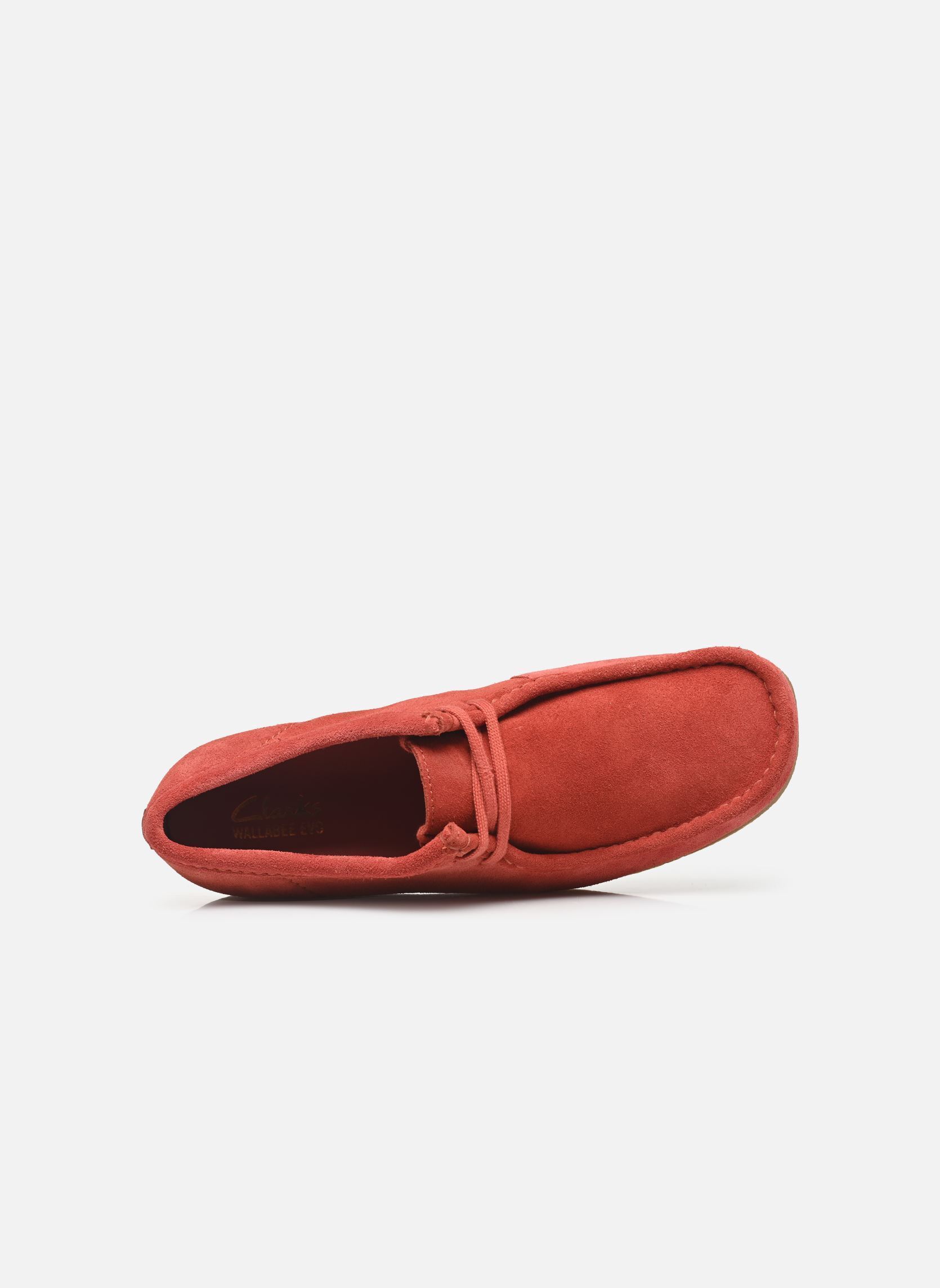 Stiefeletten und Stiefel WallabeeEVO RS herren rot Clarks Stiefeletten und Stiefel WallabeeEVO RS herren rot RED SUEDE