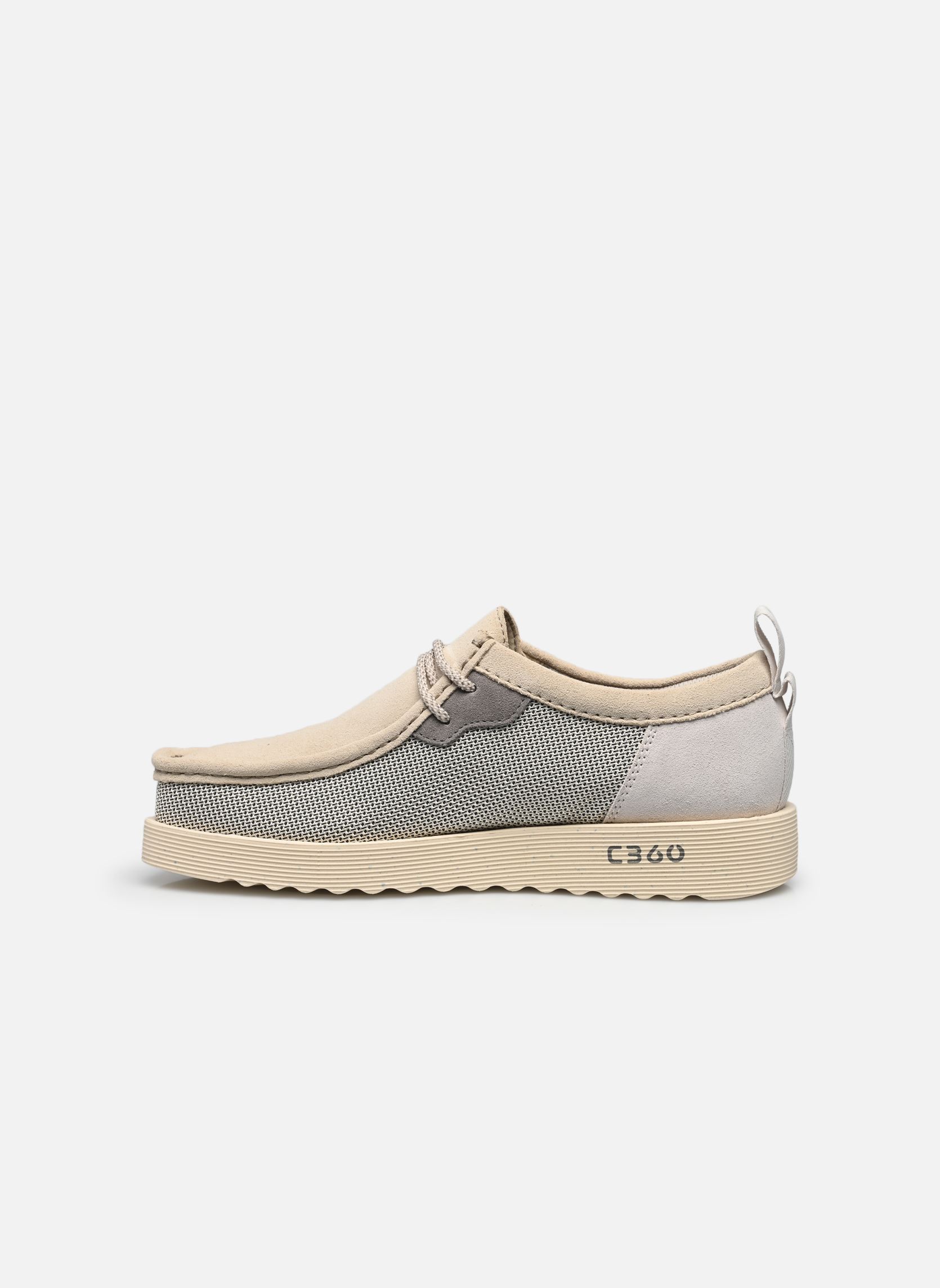 Derbys WallabeeFTR2Lo herren weiß Clarks Derbys WallabeeFTR2Lo herren weiß WHITE COMBI