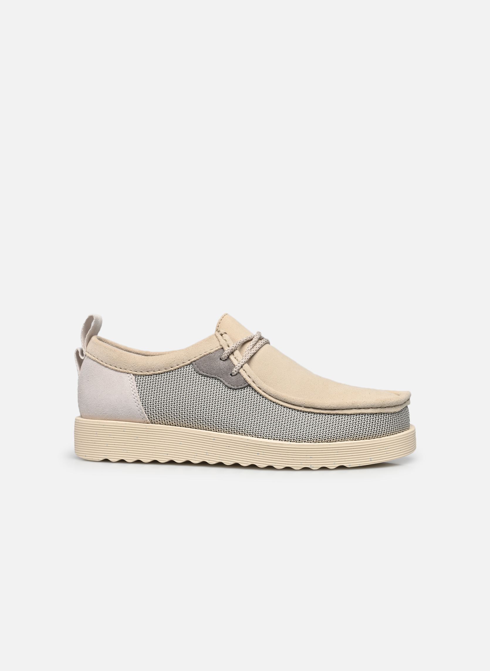 Derbys WallabeeFTR2Lo herren weiß Clarks Derbys WallabeeFTR2Lo herren weiß WHITE COMBI