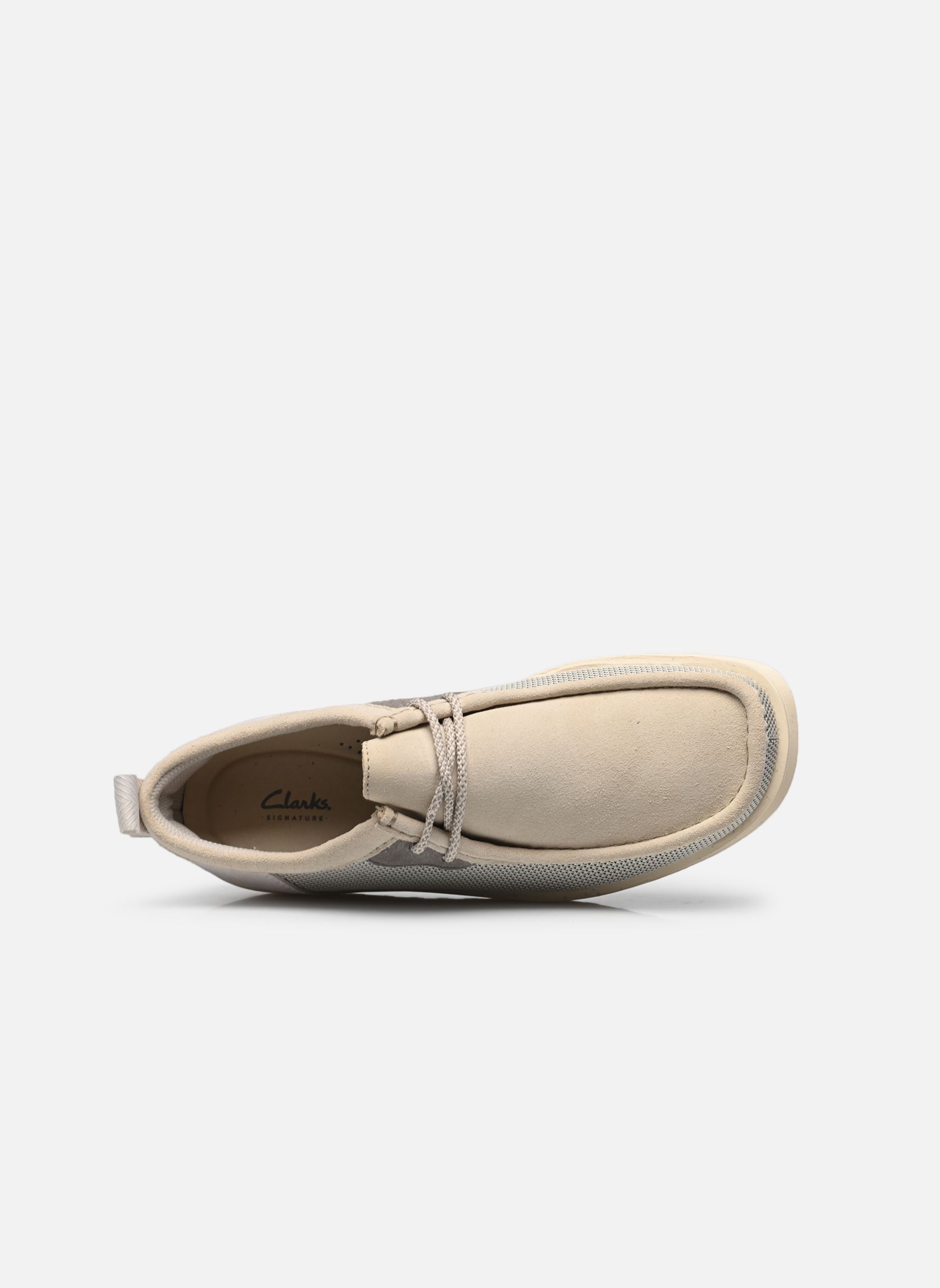 Derbys WallabeeFTR2Lo herren weiß Clarks Derbys WallabeeFTR2Lo herren weiß WHITE COMBI