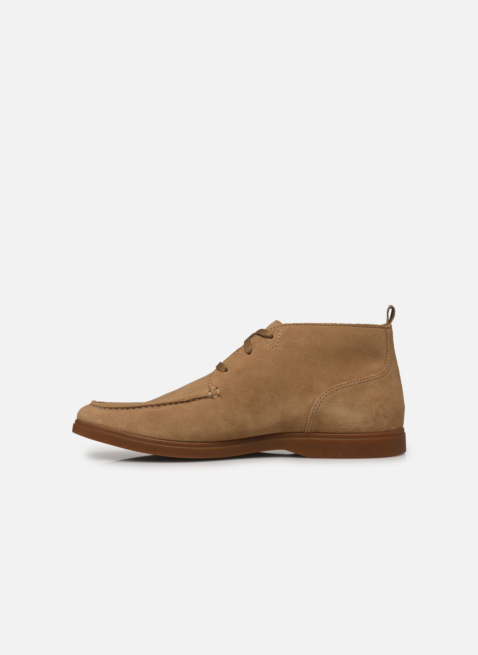 Enkellaarzen en laarzen Torford Mid heren beige Clarks Enkellaarzen en laarzen Torford Mid heren beige DARK SAND SUEDE