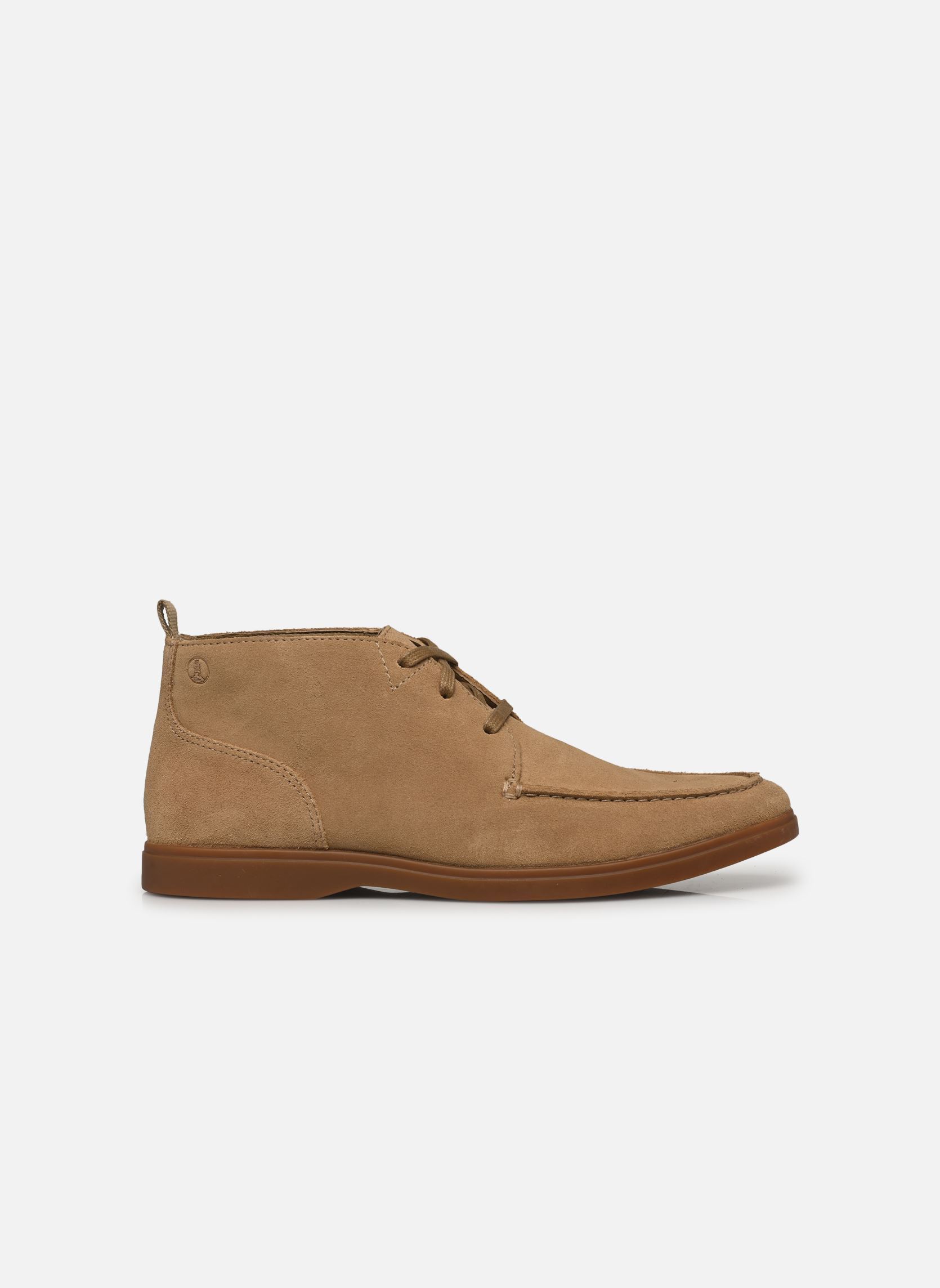 Enkellaarzen en laarzen Torford Mid heren beige Clarks Enkellaarzen en laarzen Torford Mid heren beige DARK SAND SUEDE
