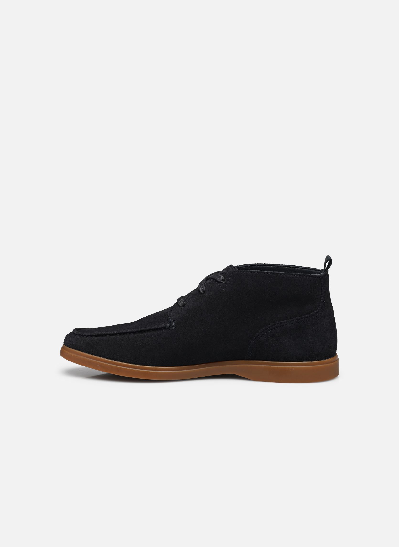 Enkellaarzen en laarzen Torford Mid heren blauw Clarks Enkellaarzen en laarzen Torford Mid heren blauw NAVY SUEDE