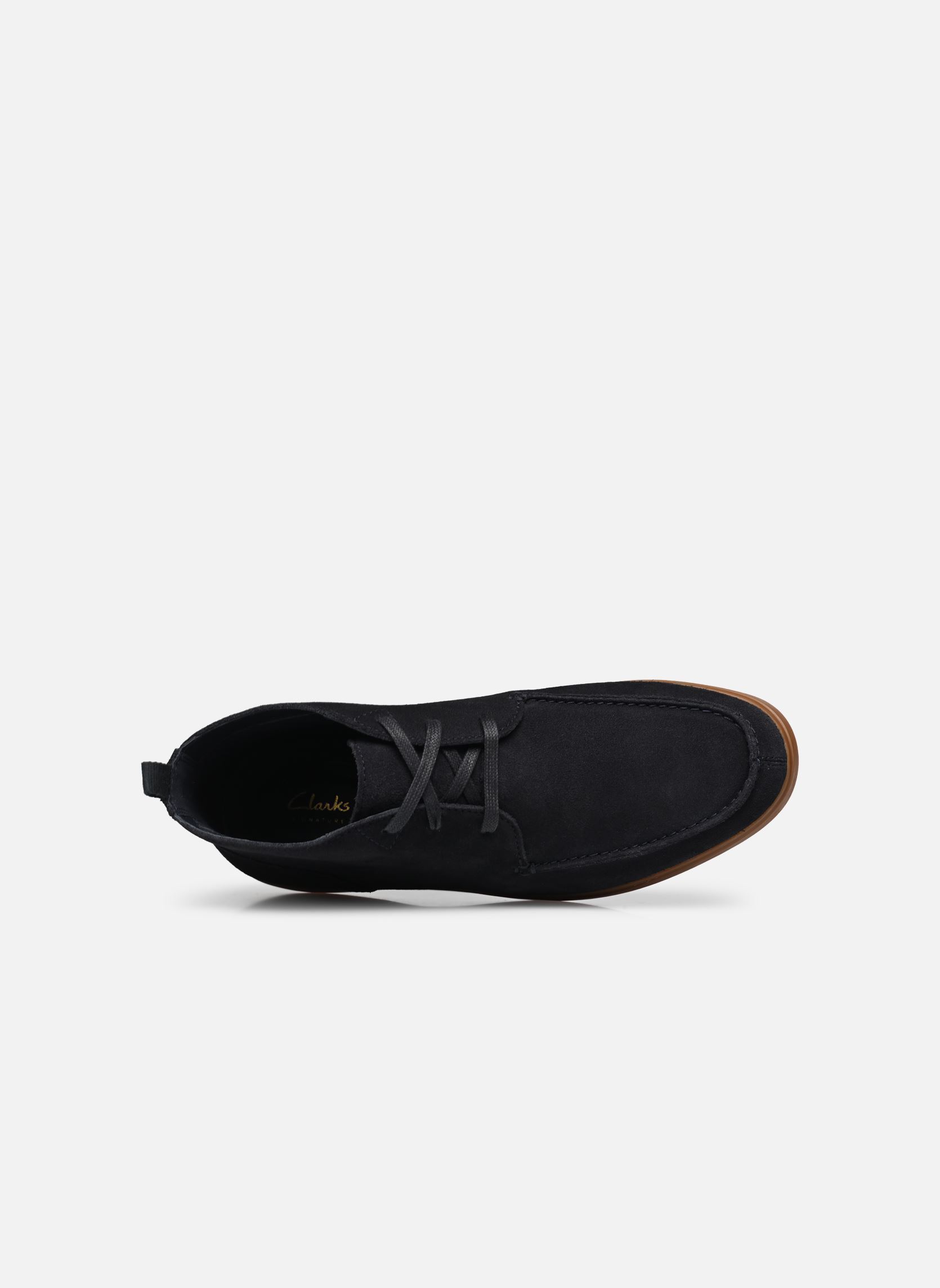 Enkellaarzen en laarzen Torford Mid heren blauw Clarks Enkellaarzen en laarzen Torford Mid heren blauw NAVY SUEDE