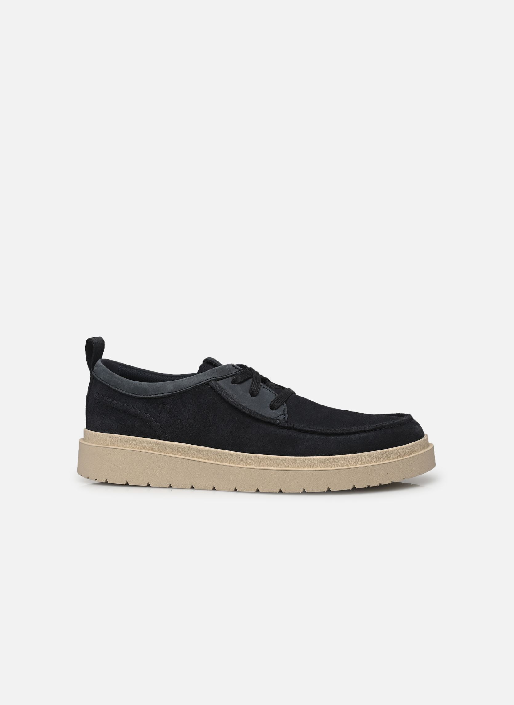 Baskets Polden Moc homme bleu Clarks Baskets Polden Moc homme bleu NAVY SUEDE