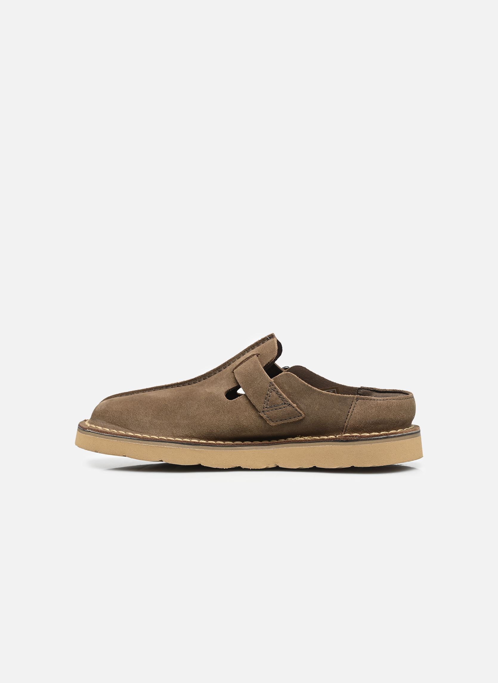Mules Solsbury Mule homme vert Clarks Mules Solsbury Mule homme vert KHAKI SUEDE