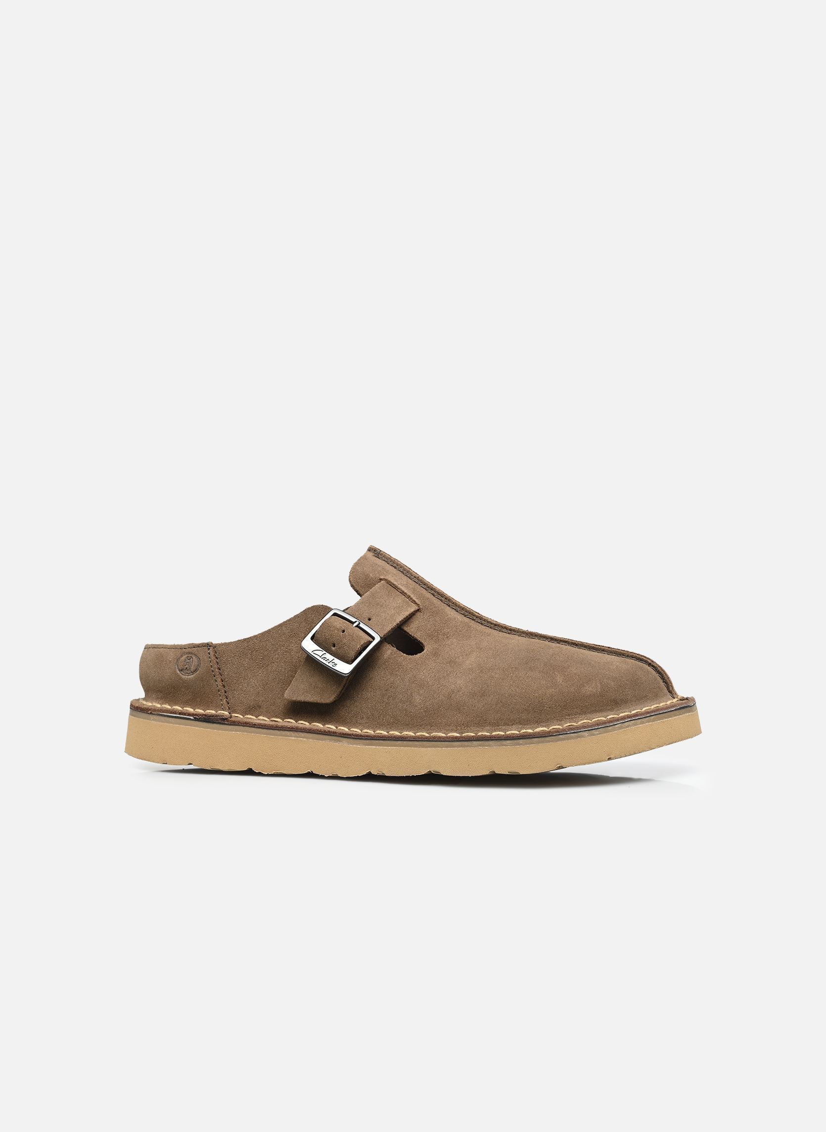 Mules Solsbury Mule homme vert Clarks Mules Solsbury Mule homme vert KHAKI SUEDE
