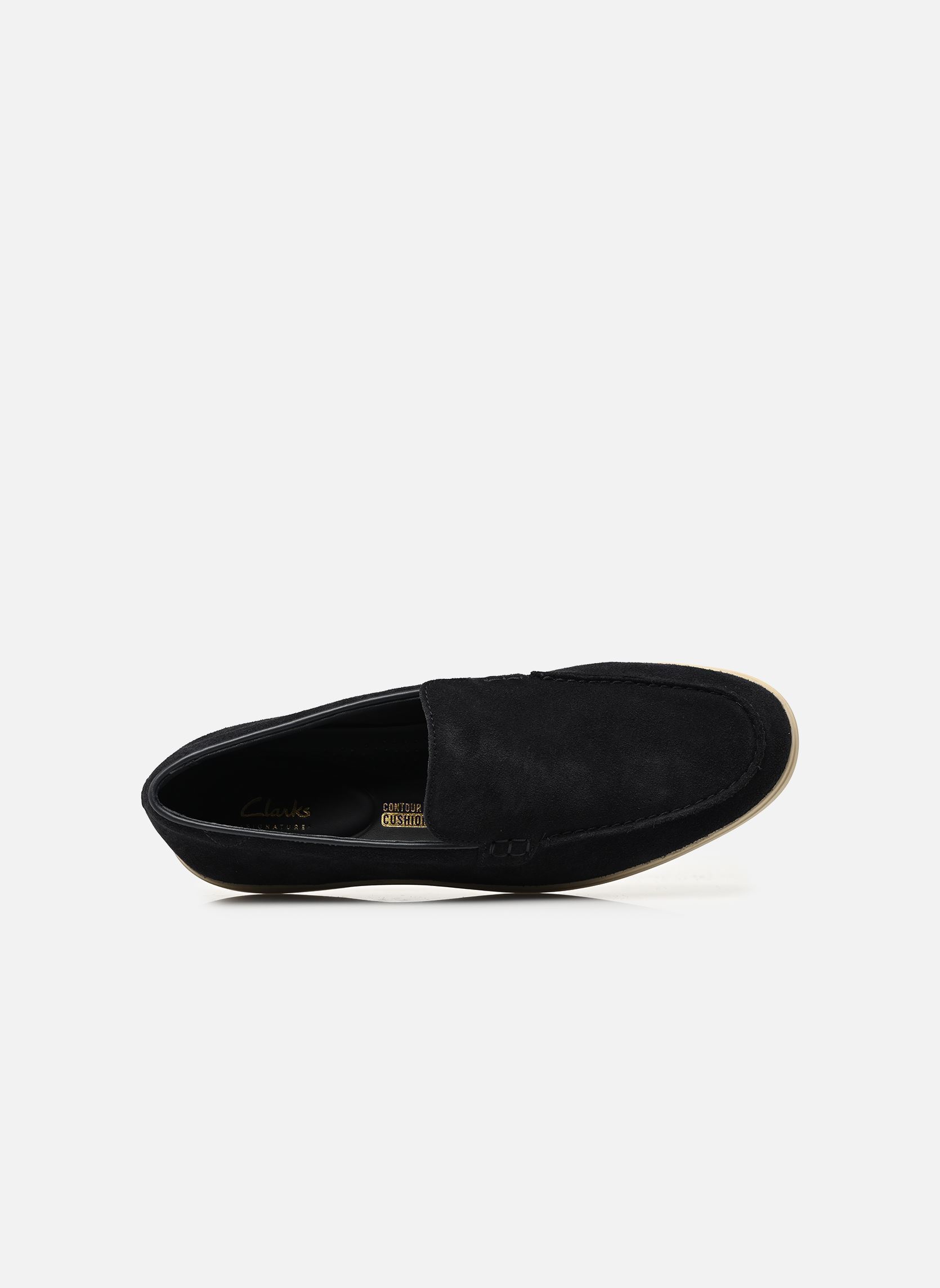 Mocassins Torford Easy homme bleu Clarks Mocassins Torford Easy homme bleu NAVY SUEDE
