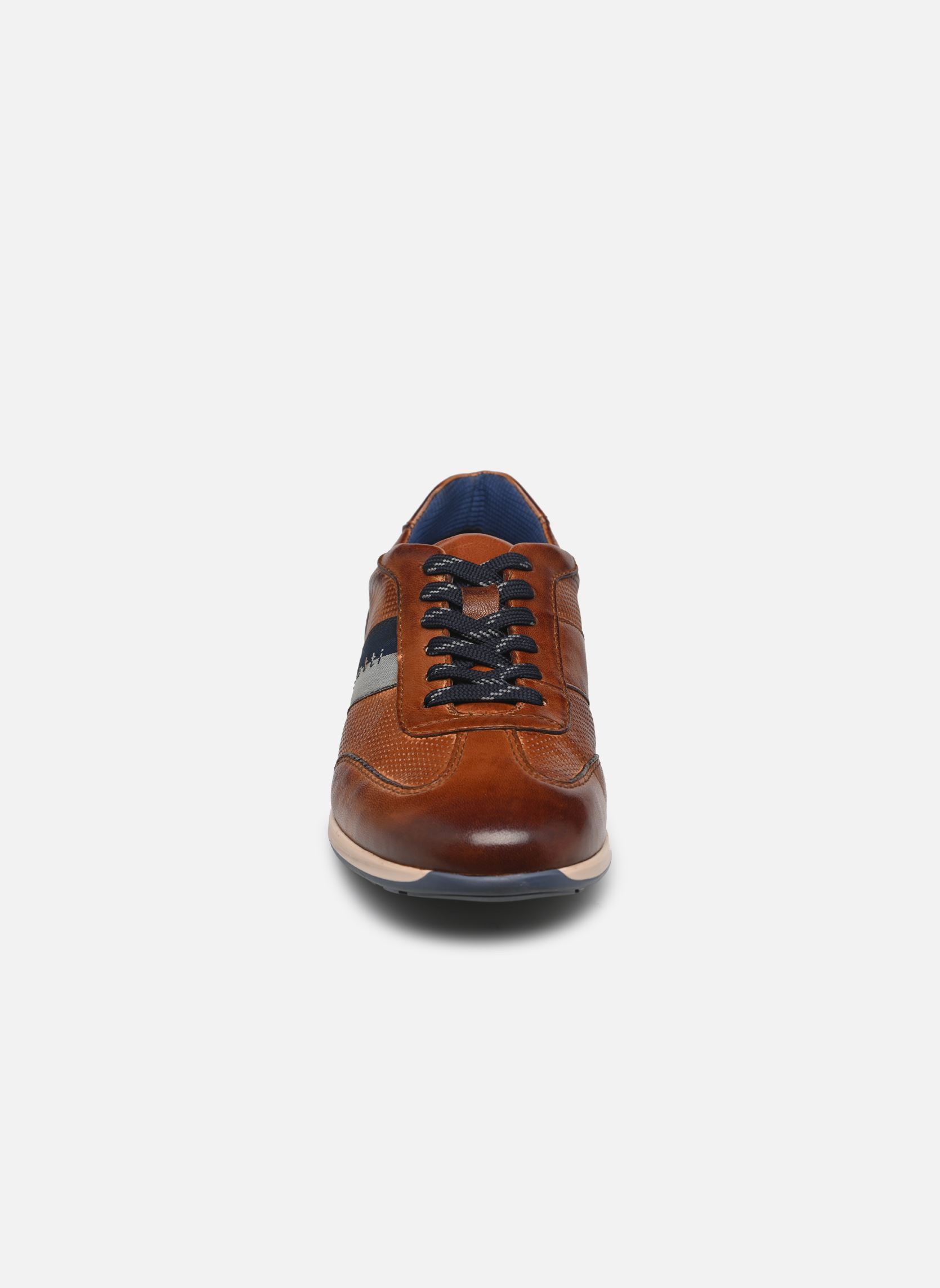 Baskets basses Vesuvio homme marron Bugatti Baskets basses Vesuvio homme marron Cognac