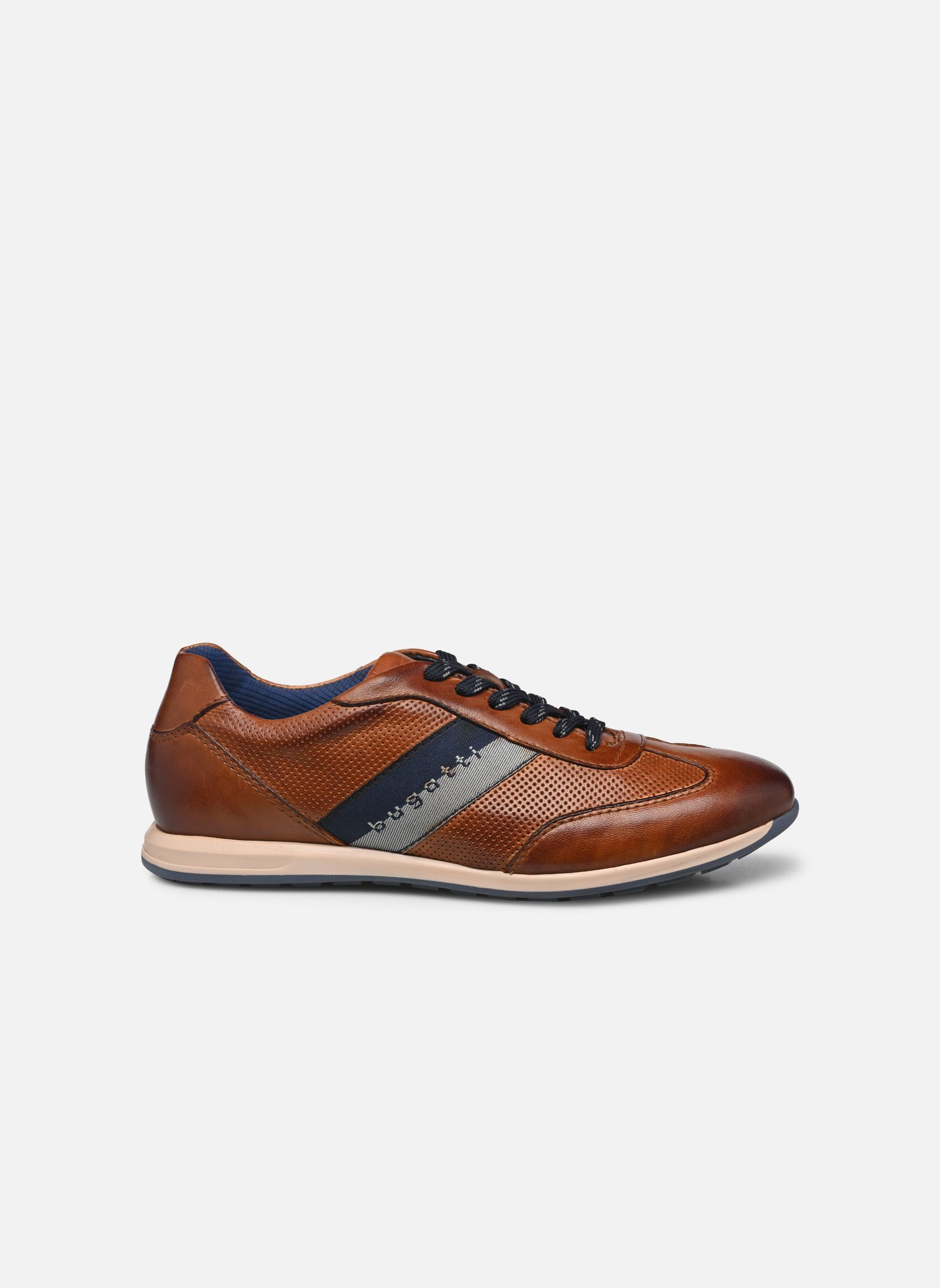 Baskets basses Vesuvio homme marron Bugatti Baskets basses Vesuvio homme marron Cognac