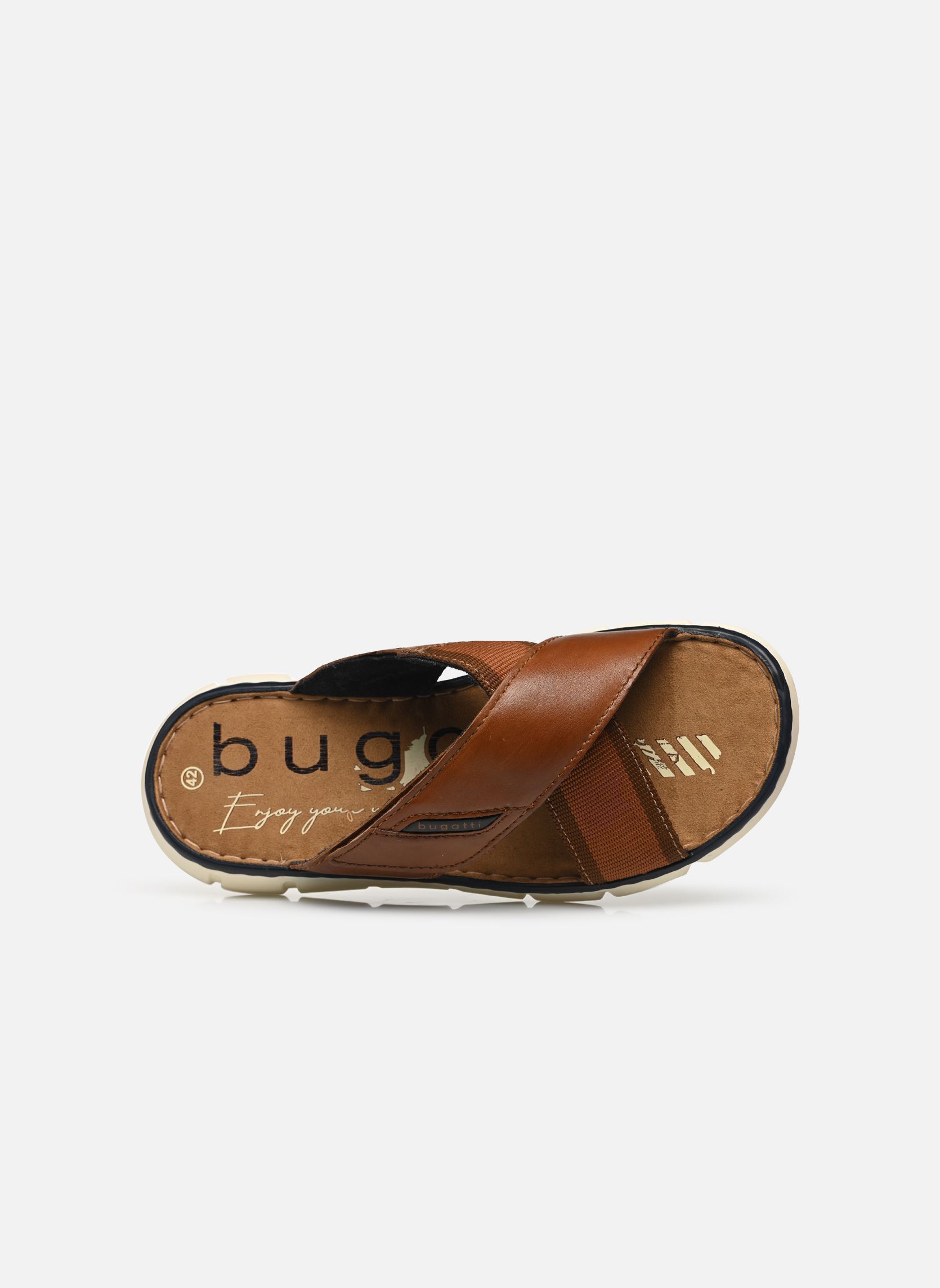 Pantofole Velo uomo marrone Bugatti Pantofole Velo uomo marrone COGNAC