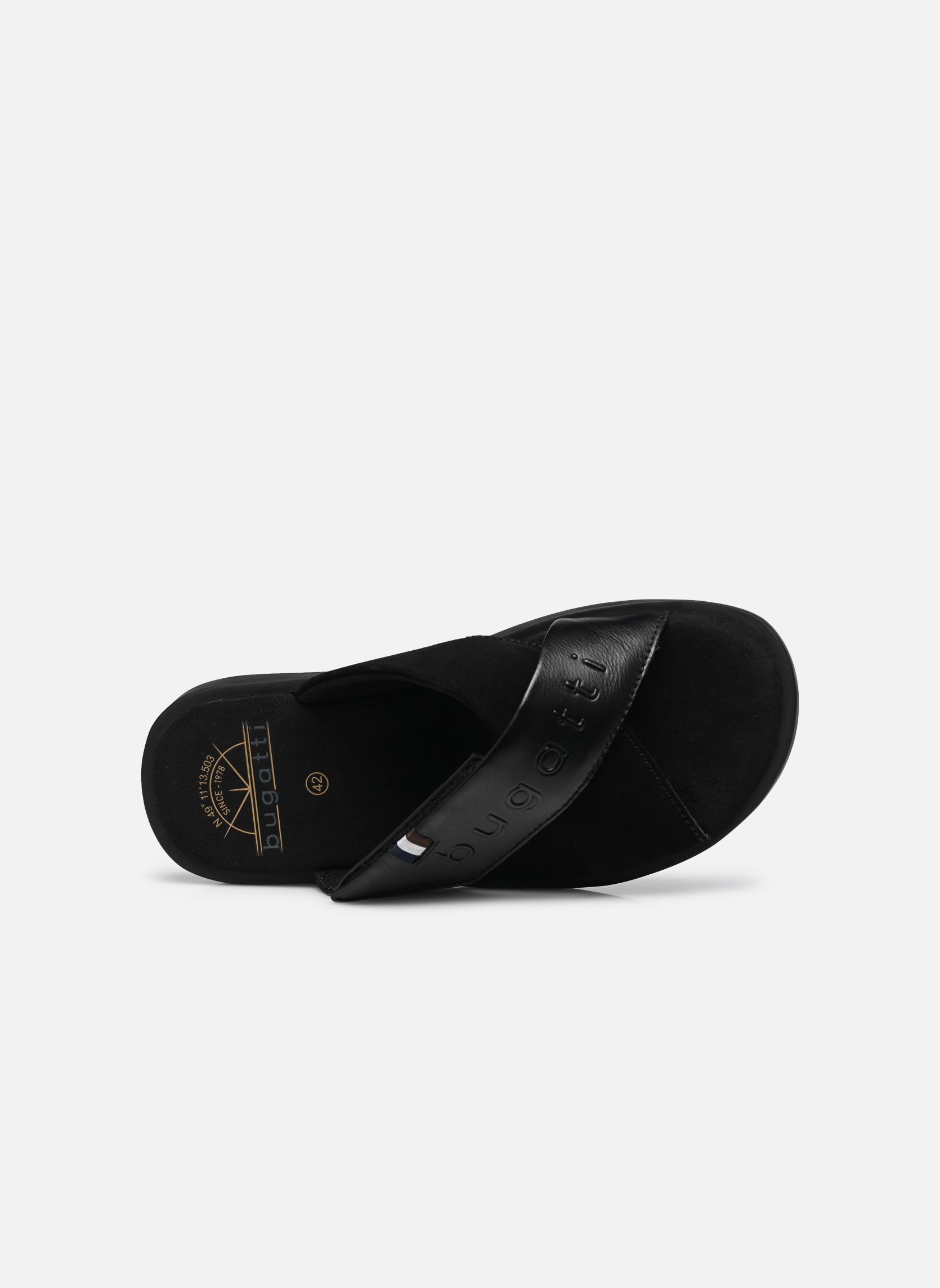 Sandalen und Pantoletten Vibrato herren schwarz Bugatti Sandalen und Pantoletten Vibrato herren schwarz BLACK