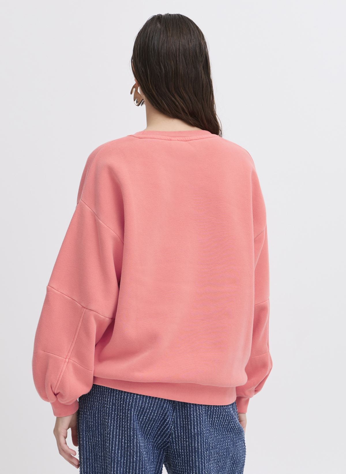 Sweater BYSTANA SWEAT dames roze B-Young Sweater BYSTANA SWEAT dames roze Porcelain Rose