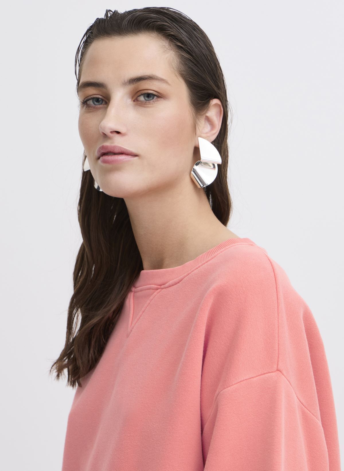 Sweater BYSTANA SWEAT dames roze B-Young Sweater BYSTANA SWEAT dames roze Porcelain Rose