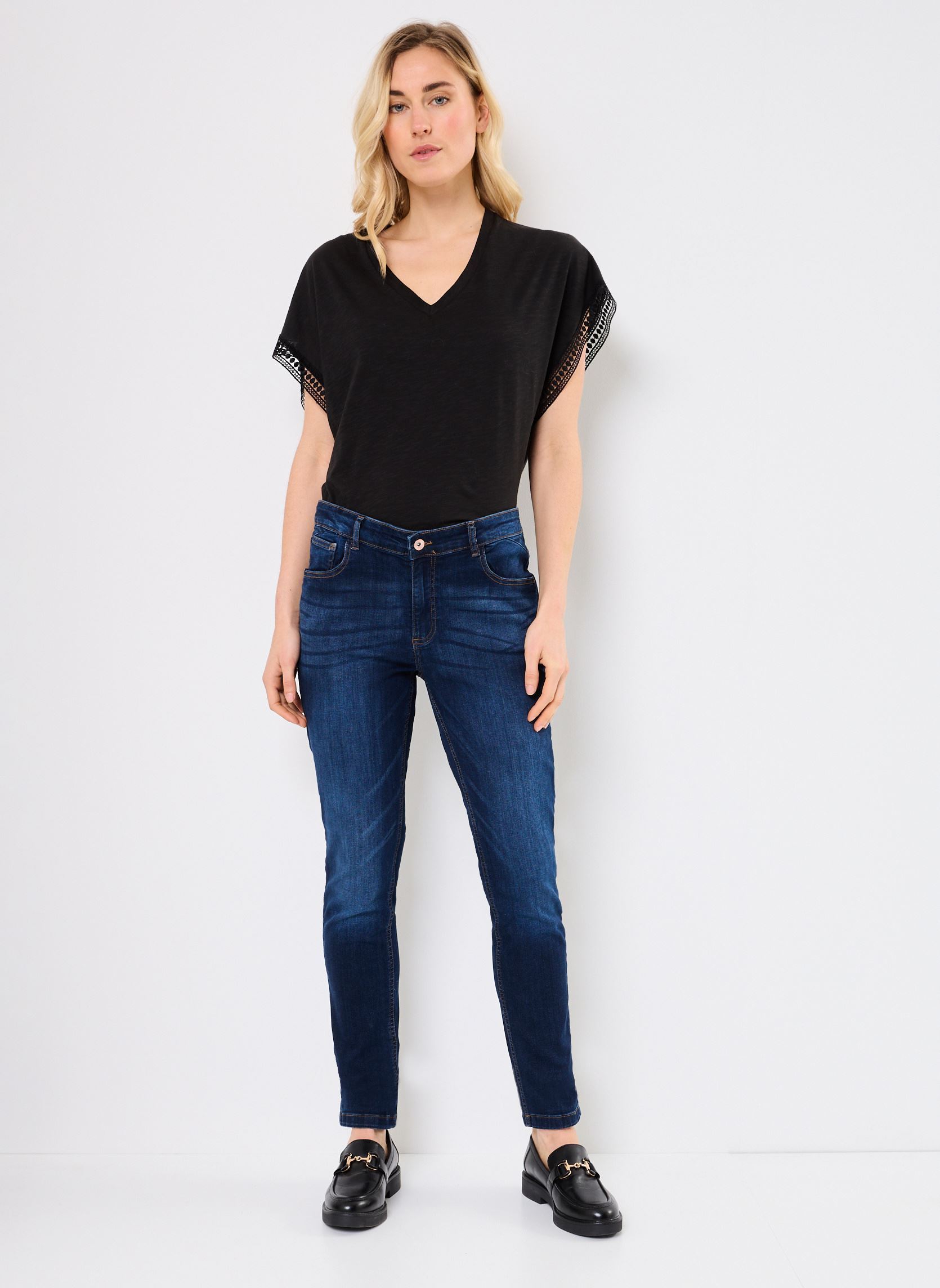 Jeans slim et skinny BYLUNI SLIM JEANS femme noir B-Young Jeans slim et skinny BYLUNI SLIM JEANS femme noir DARK INK