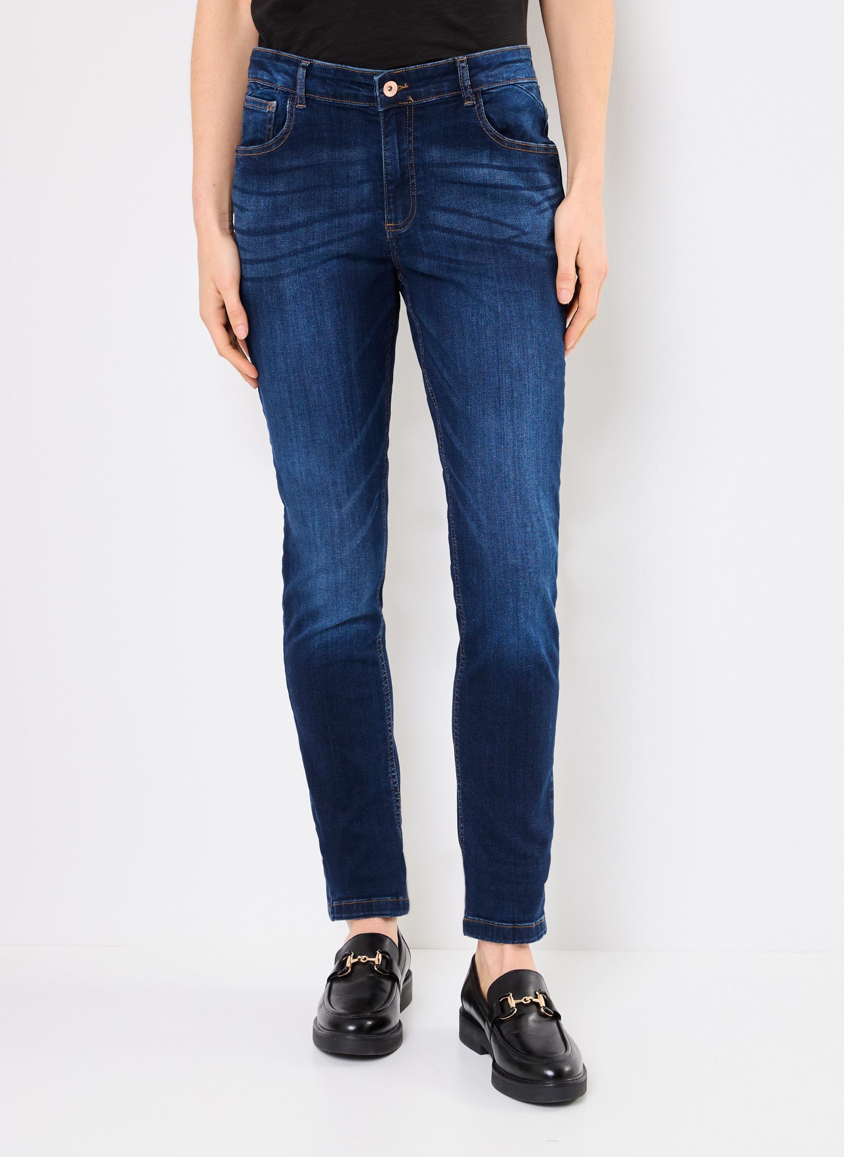 Jeans slim et skinny BYLUNI SLIM JEANS femme noir B-Young Jeans slim et skinny BYLUNI SLIM JEANS femme noir DARK INK