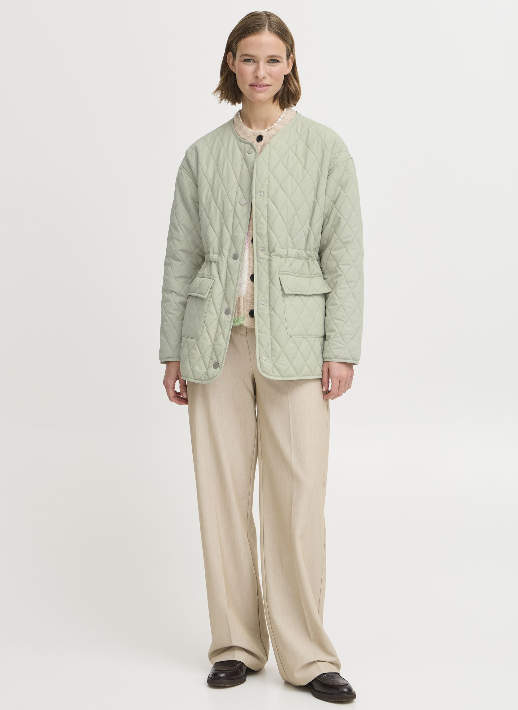 Giacche BYBETIO JACKET donna verde B-Young Giacche BYBETIO JACKET donna verde Tea
