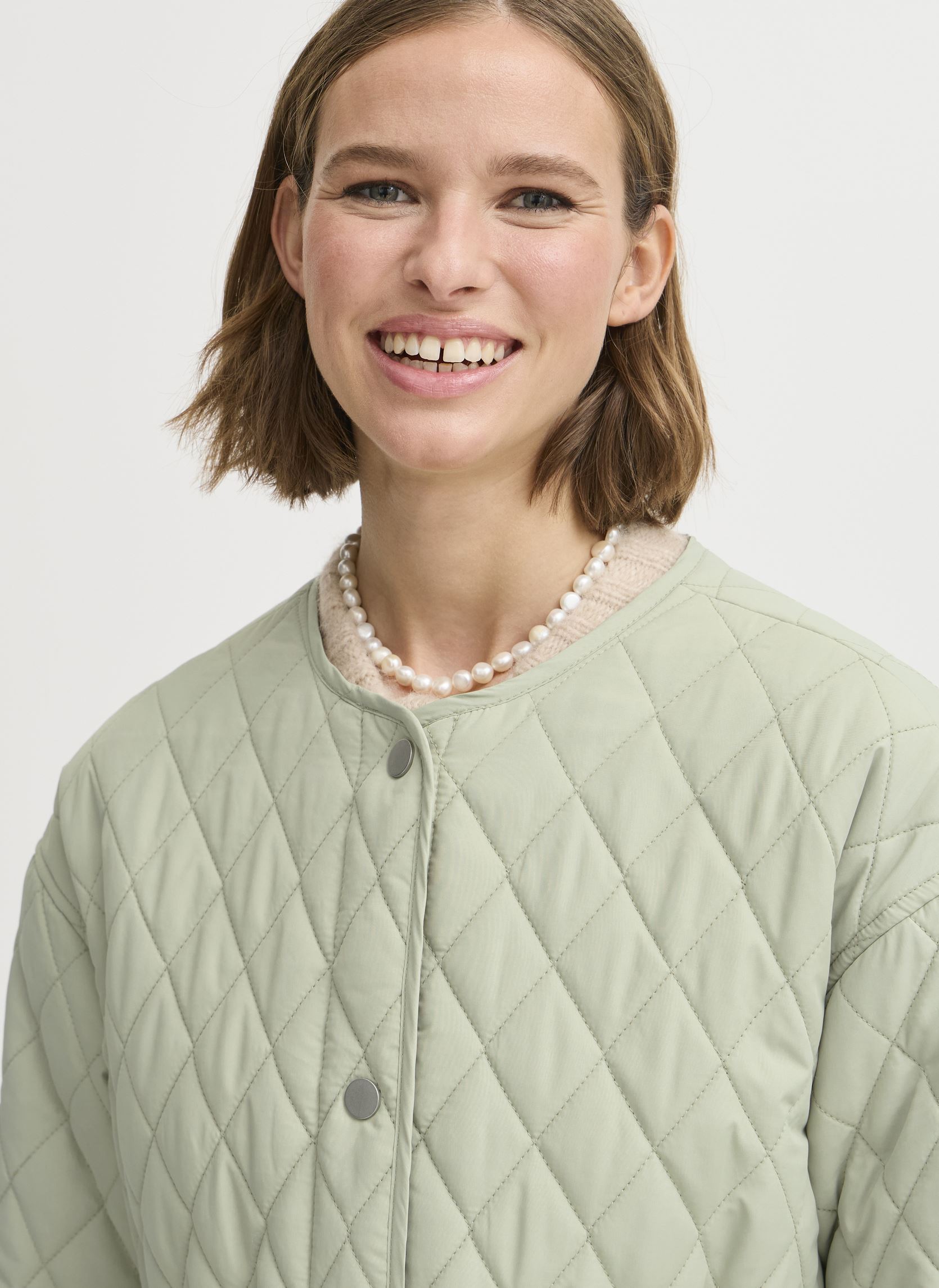 Giacche BYBETIO JACKET donna verde B-Young Giacche BYBETIO JACKET donna verde Tea