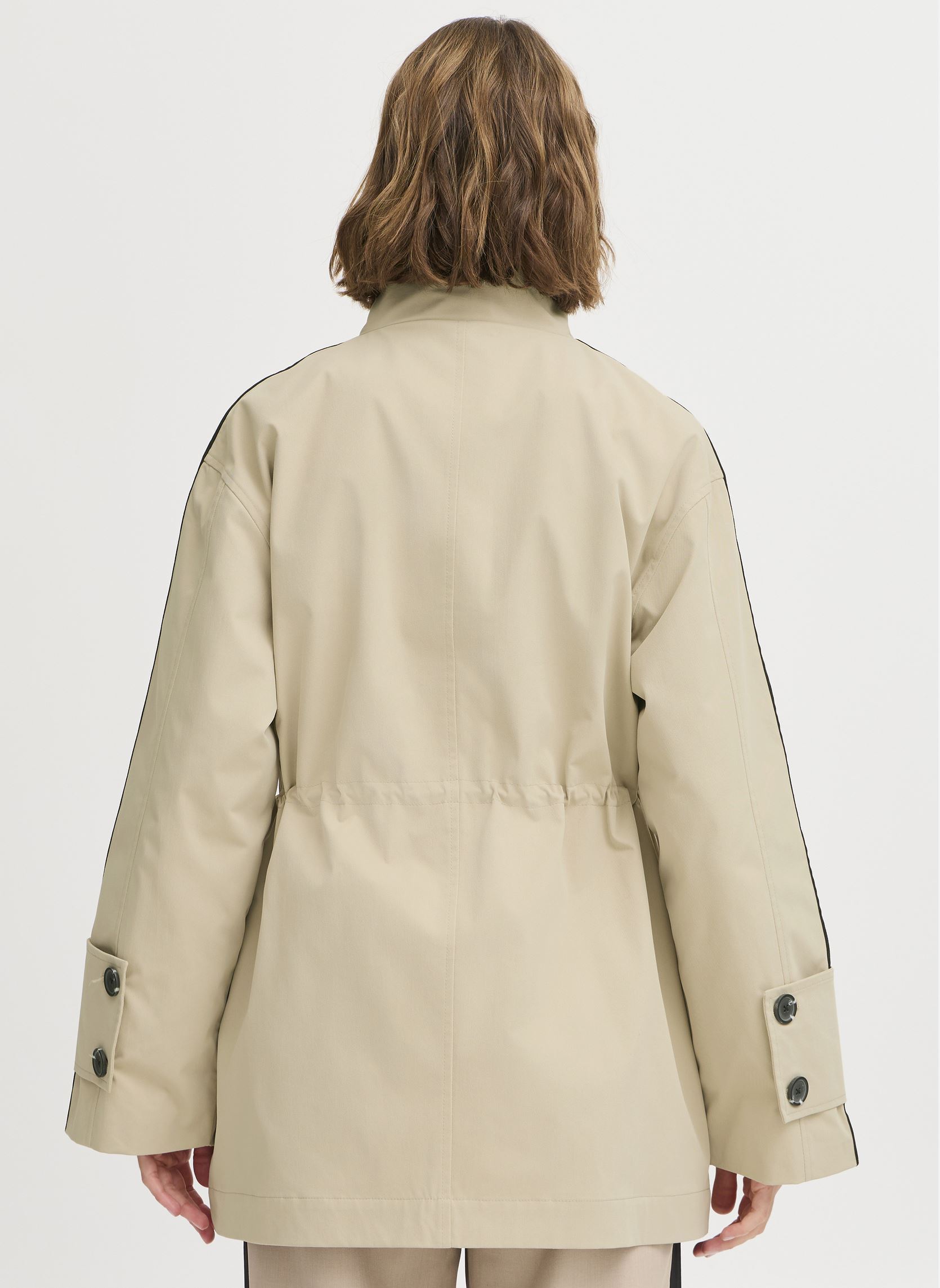 Mantels BYAMONA PARKA dames beige B-Young Mantels BYAMONA PARKA dames beige Humus