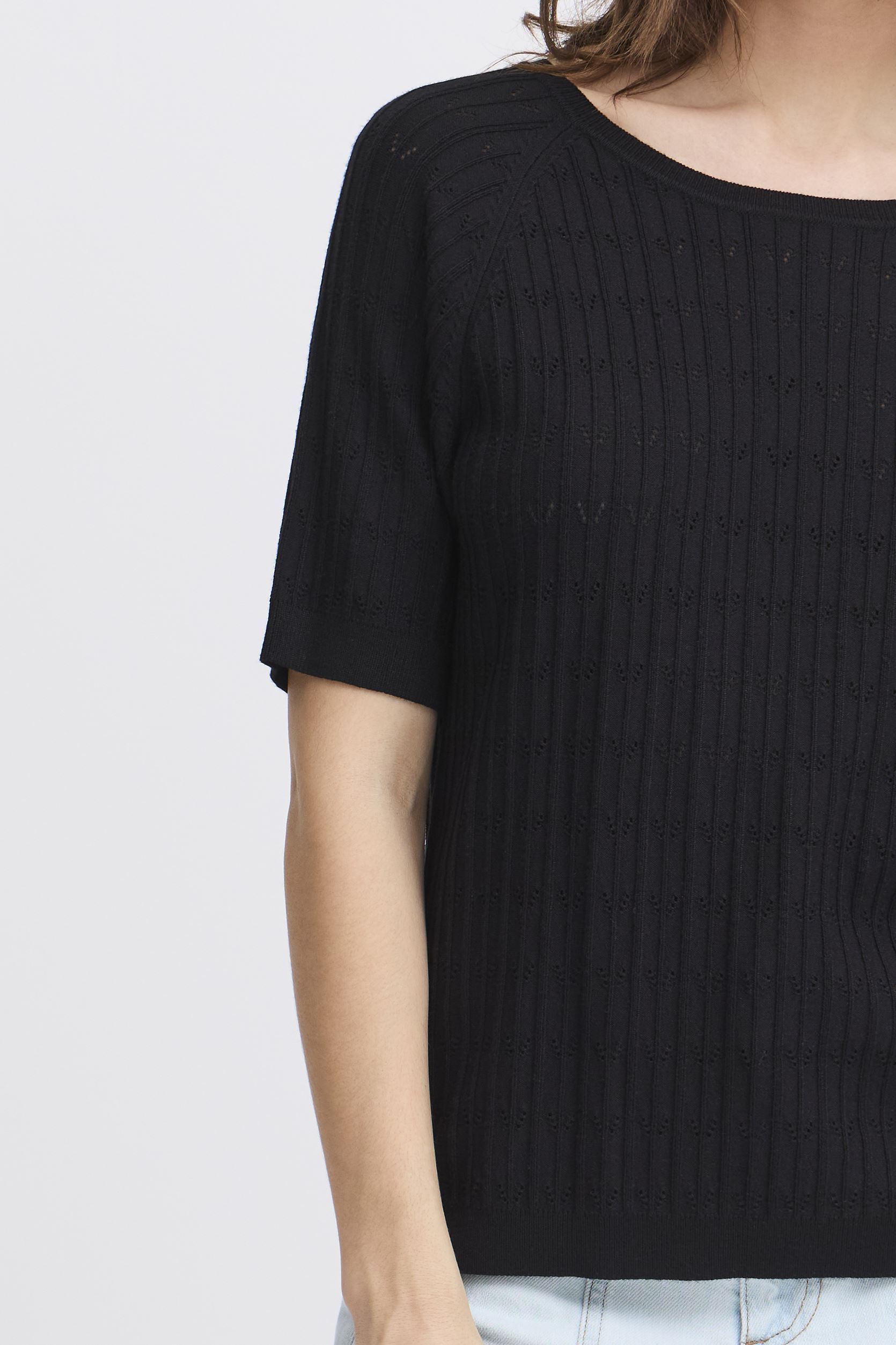 Pulls BYOMANJA POINTELLE JUMPER - femme noir B-Young Pulls BYOMANJA POINTELLE JUMPER - femme noir Black