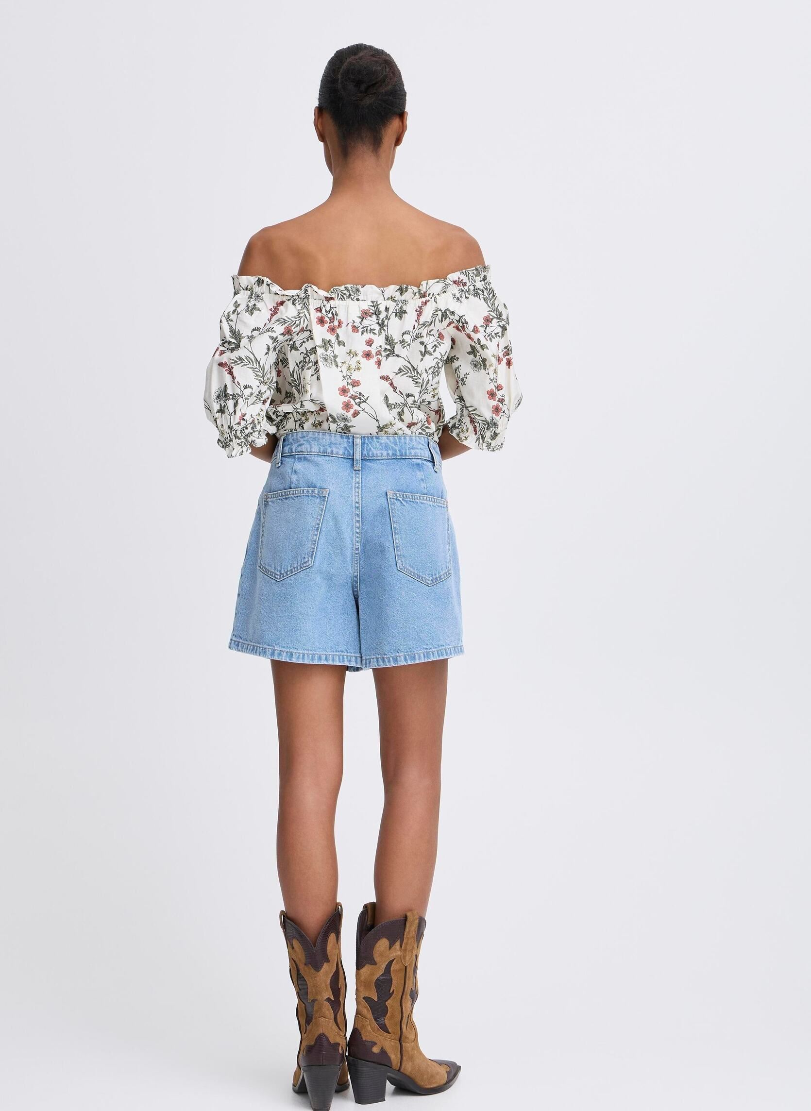 Shorts BYKALLIE SKORTS - femme bleu B-Young Shorts BYKALLIE SKORTS - femme bleu LIGTH BLUE DENIM