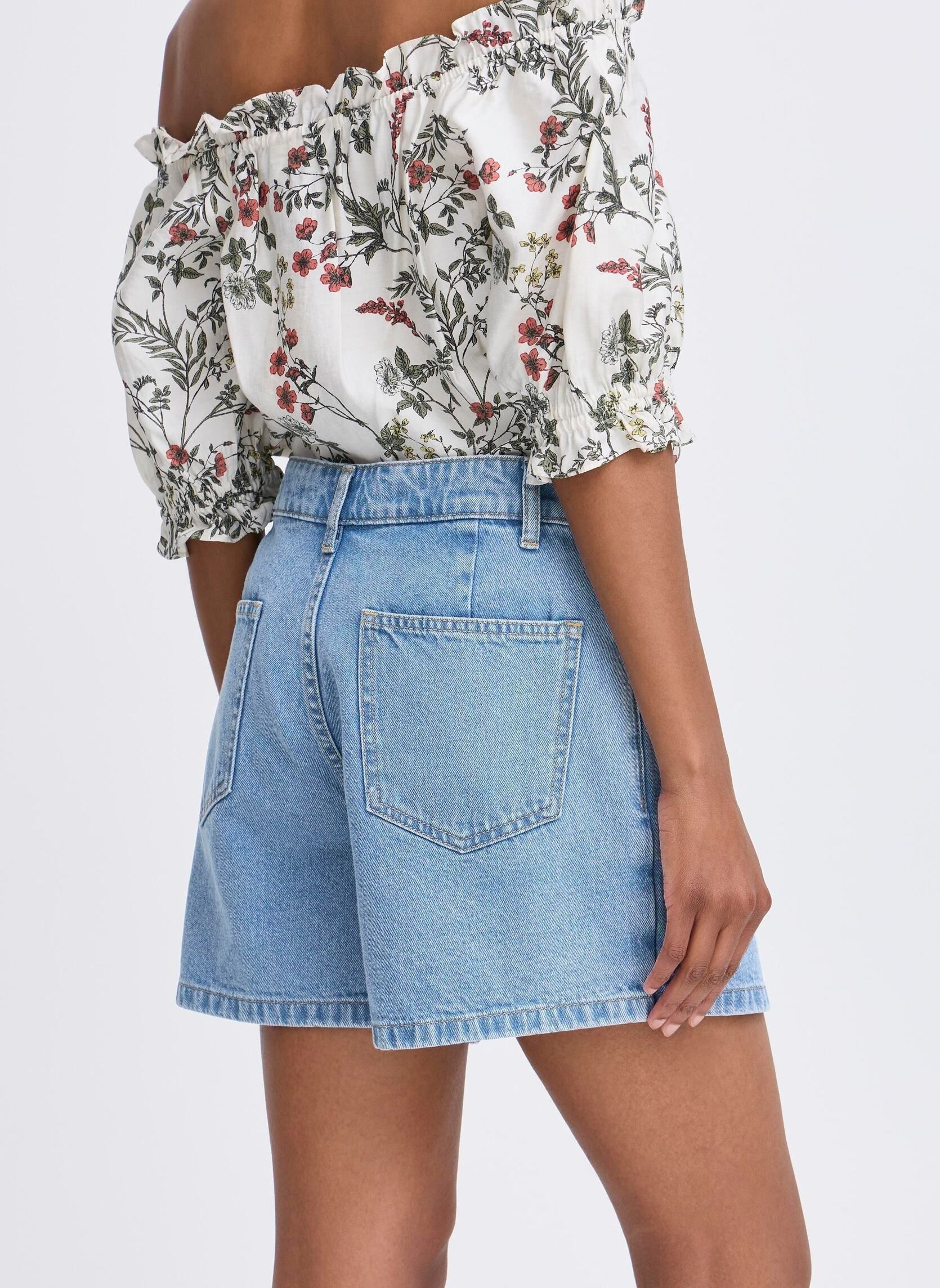 Shorts BYKALLIE SKORTS - femme bleu B-Young Shorts BYKALLIE SKORTS - femme bleu LIGTH BLUE DENIM