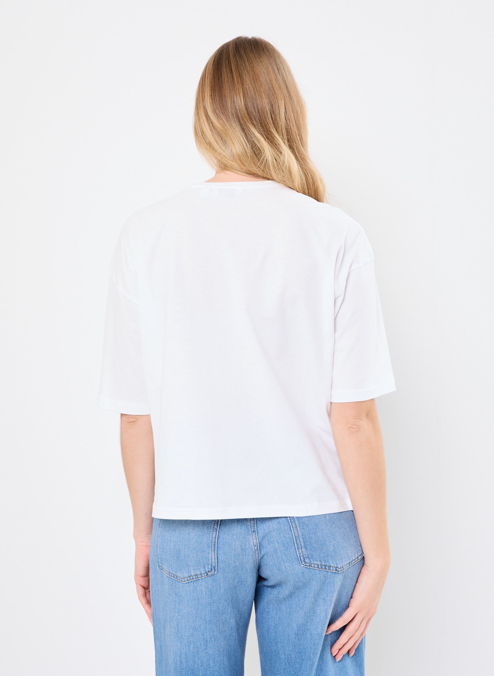 T-shirts met korte mouwen BYTITILLA TSHIRT 2 - dames wit B-Young T-shirts met korte mouwen BYTITILLA TSHIRT 2 - dames wit Flame Scarrlet Mix