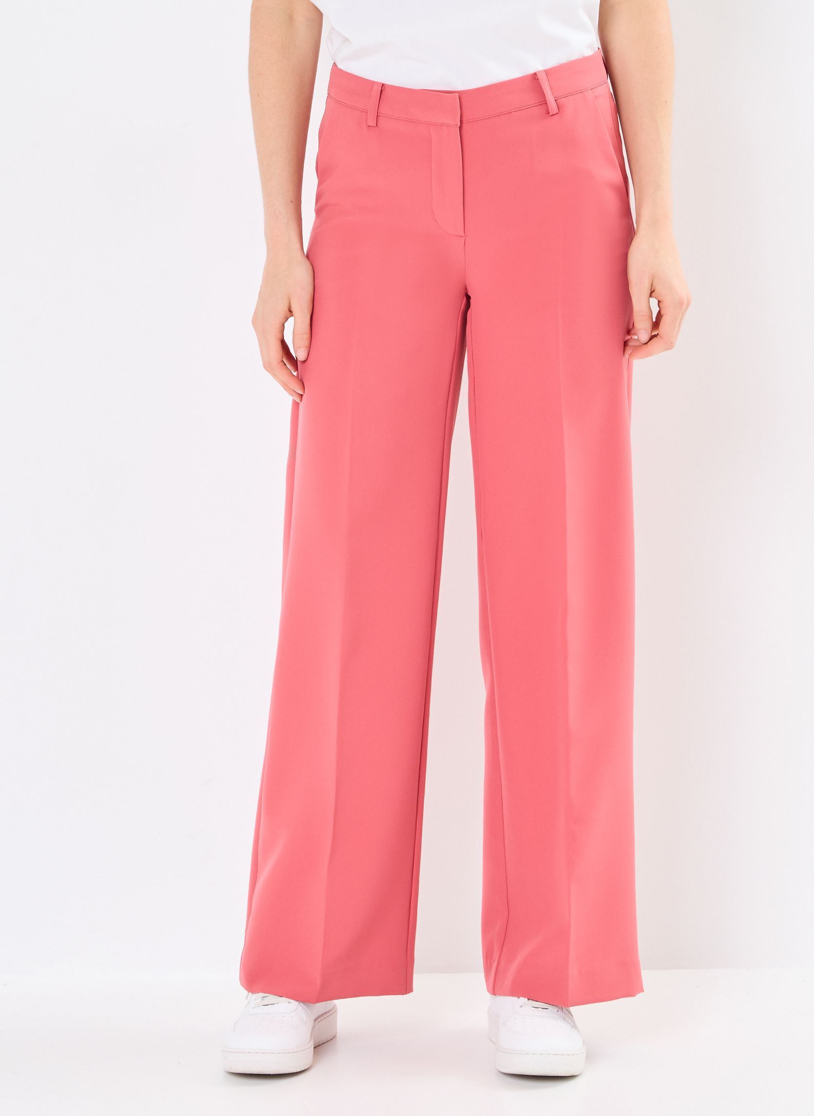 Pantalons larges IHLEXI WIDE PA femme rose Ichi Pantalons larges IHLEXI WIDE PA femme rose Holly Berry
