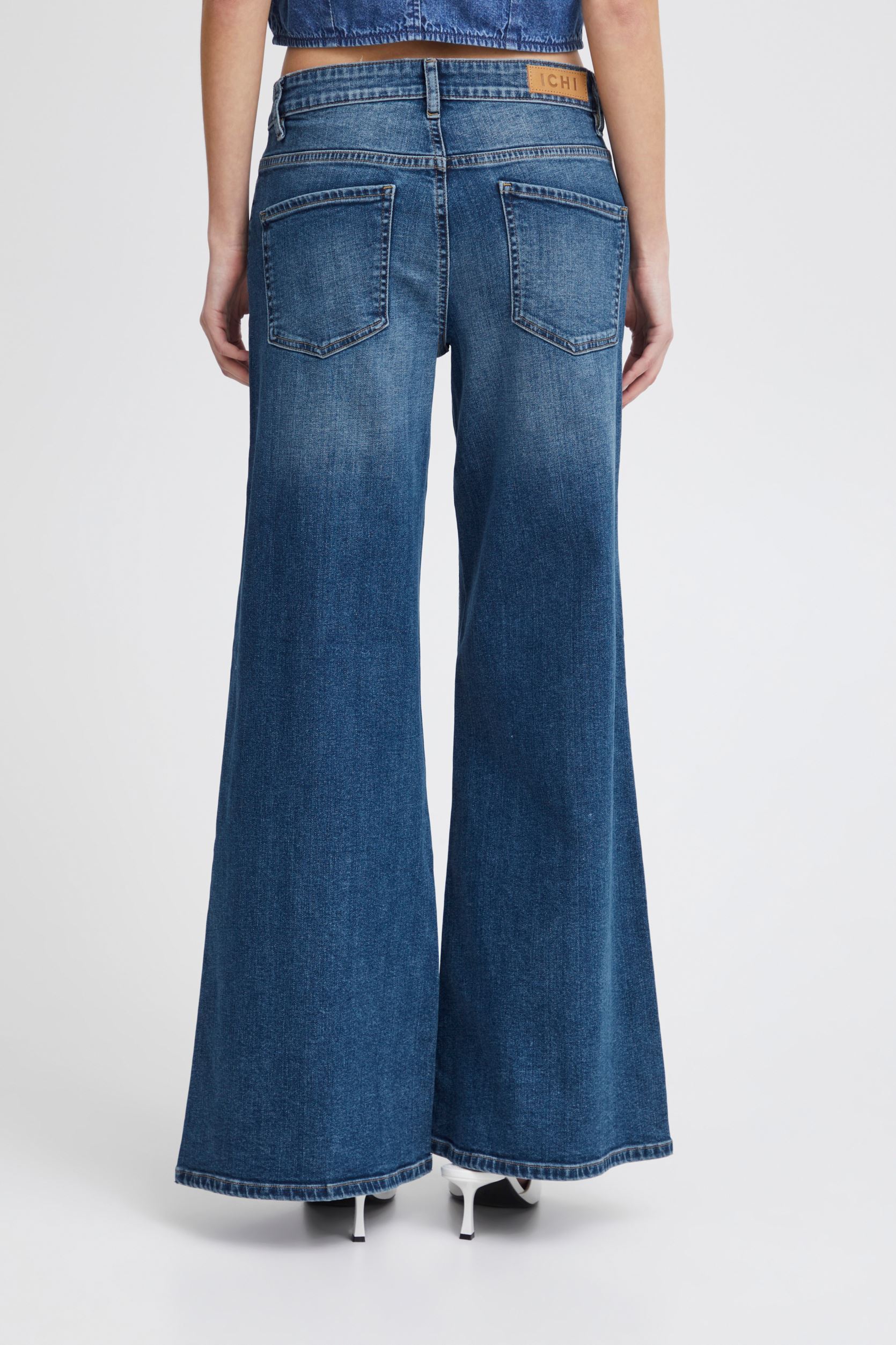 Jeans a zampa IHTWIGGY WIDE donna blu Ichi Jeans a zampa IHTWIGGY WIDE donna blu MEDIUM BLUE