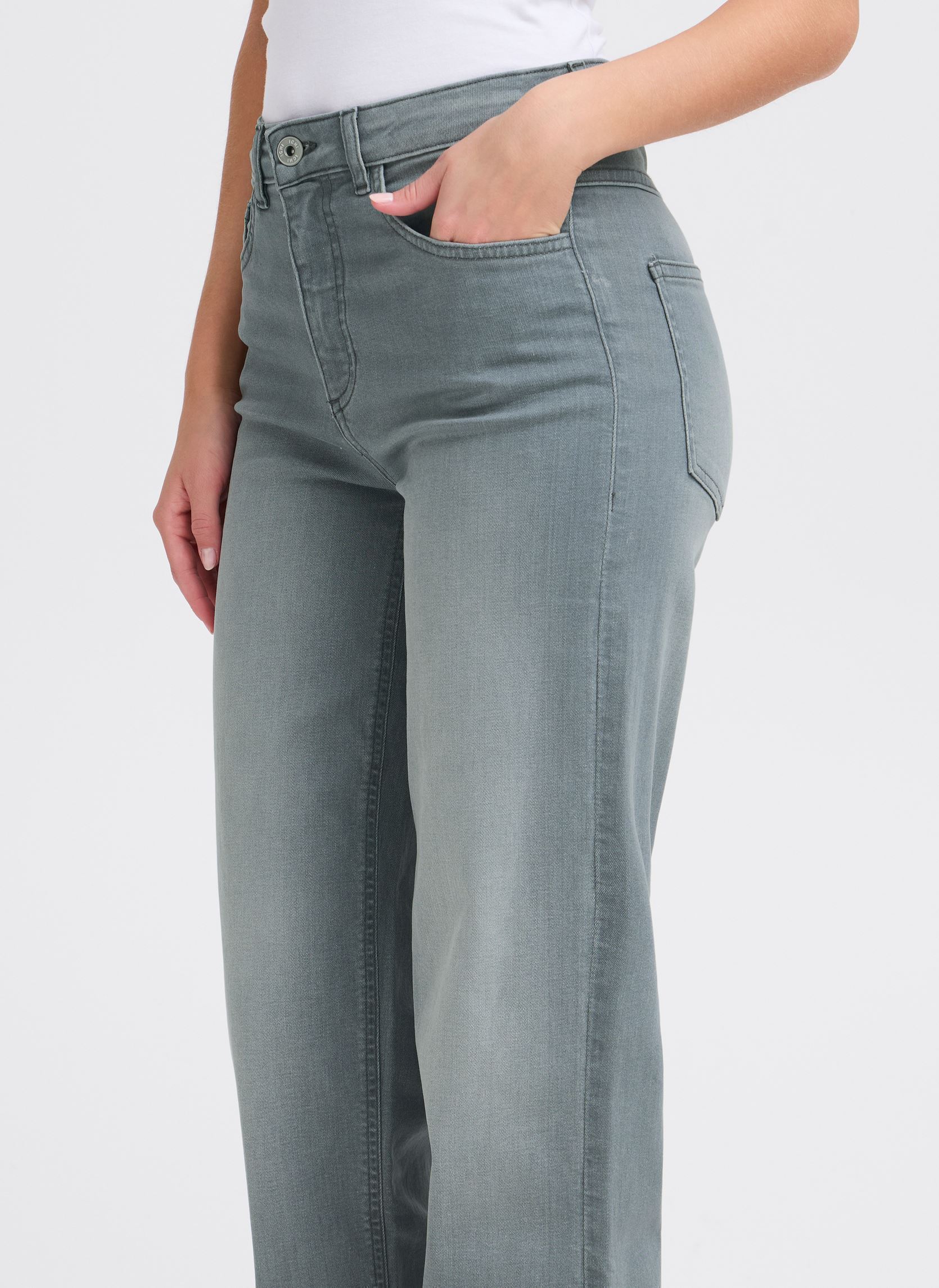 Jeans diritti IHTWIGGY STRAIGHT donna grigio Ichi Jeans diritti IHTWIGGY STRAIGHT donna grigio Light grey wash