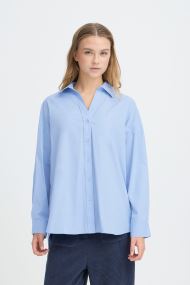 Chemises manches longues IHESTAMA SH femme vert
