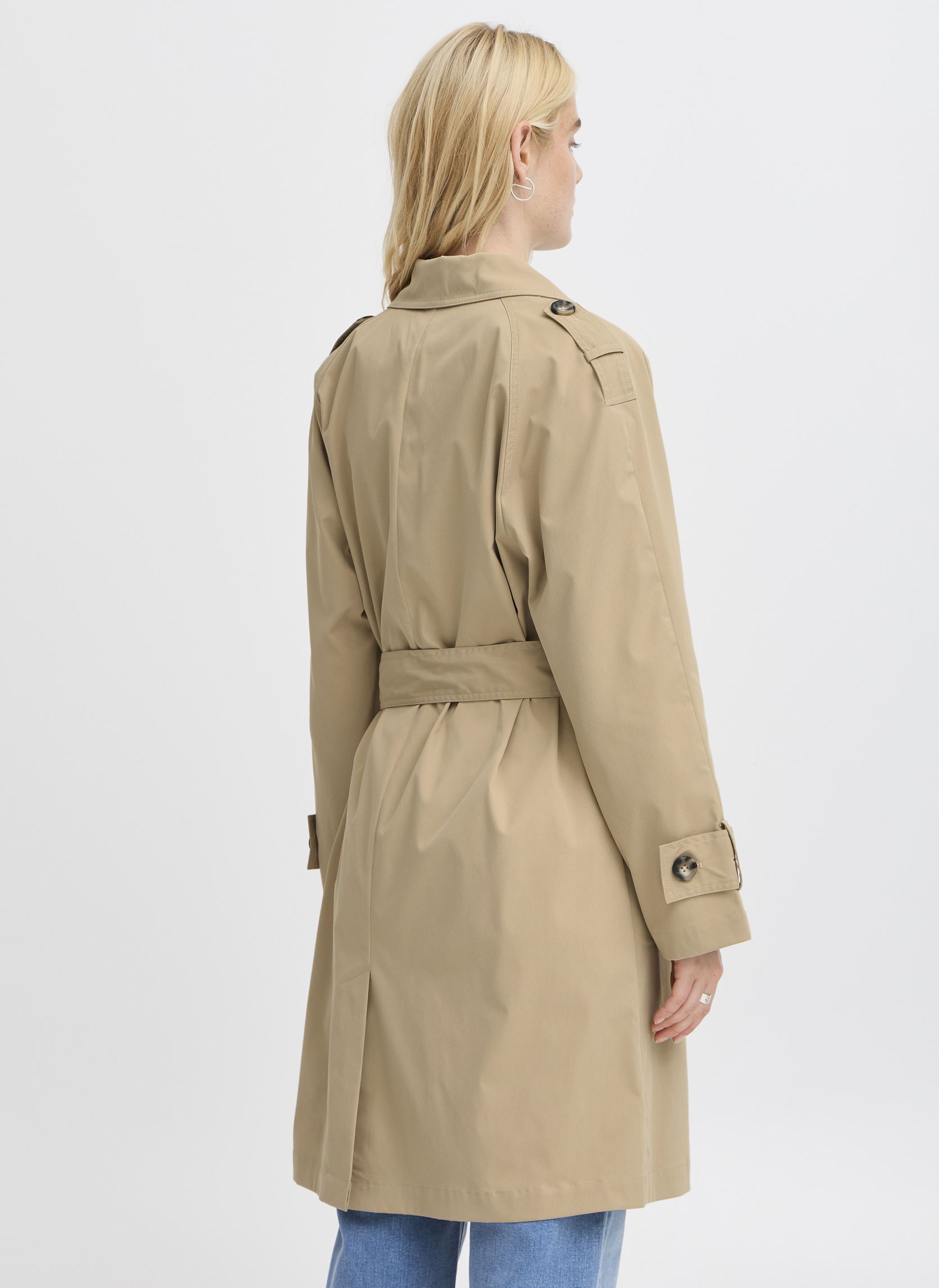 Trenchcoats IHEZOVA JA damen beige Ichi Trenchcoats IHEZOVA JA damen beige Cornstalk