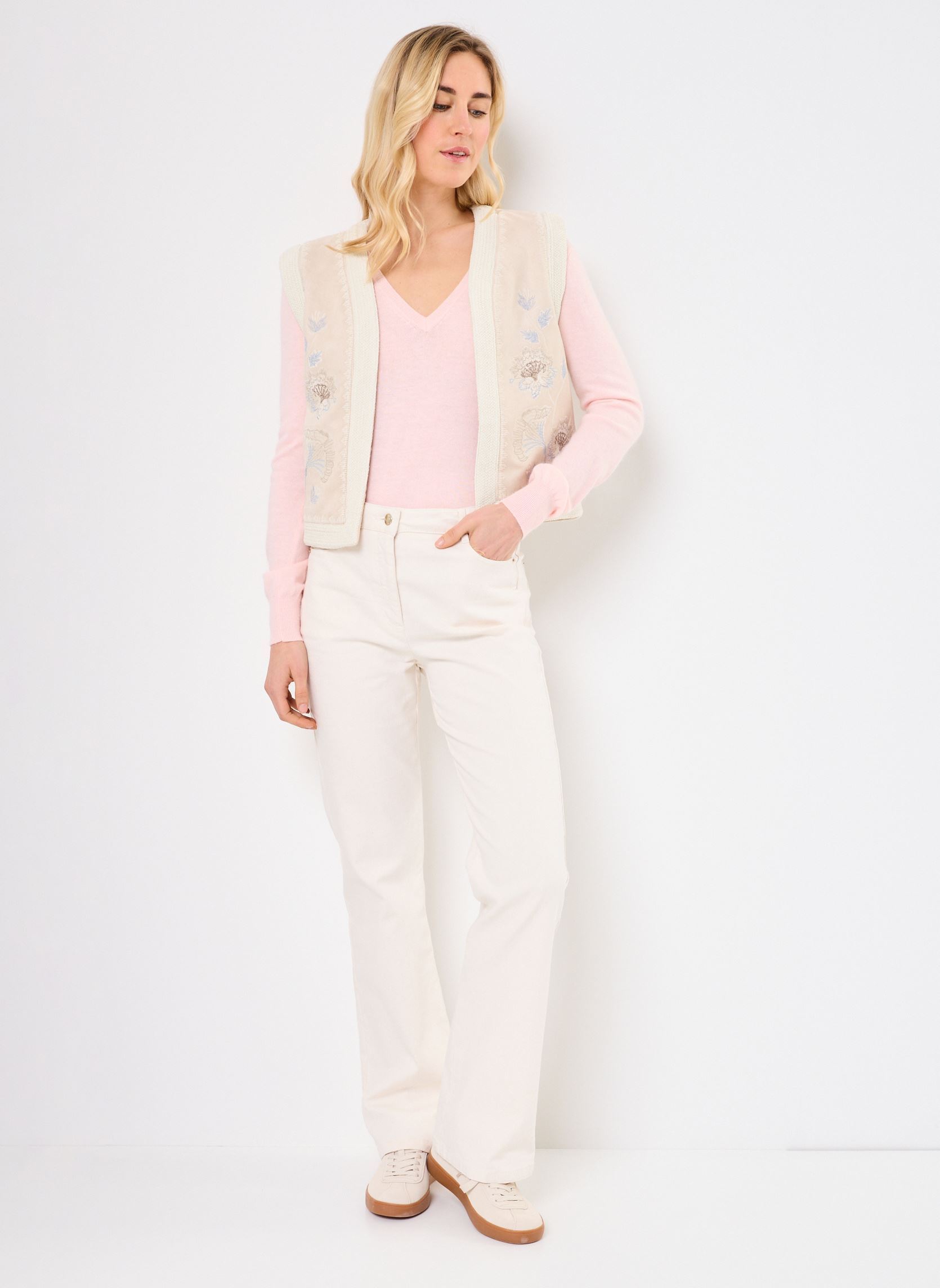 Westen IHESVA WA damen grau Ichi Westen IHESVA WA damen grau FEATHER GRAY