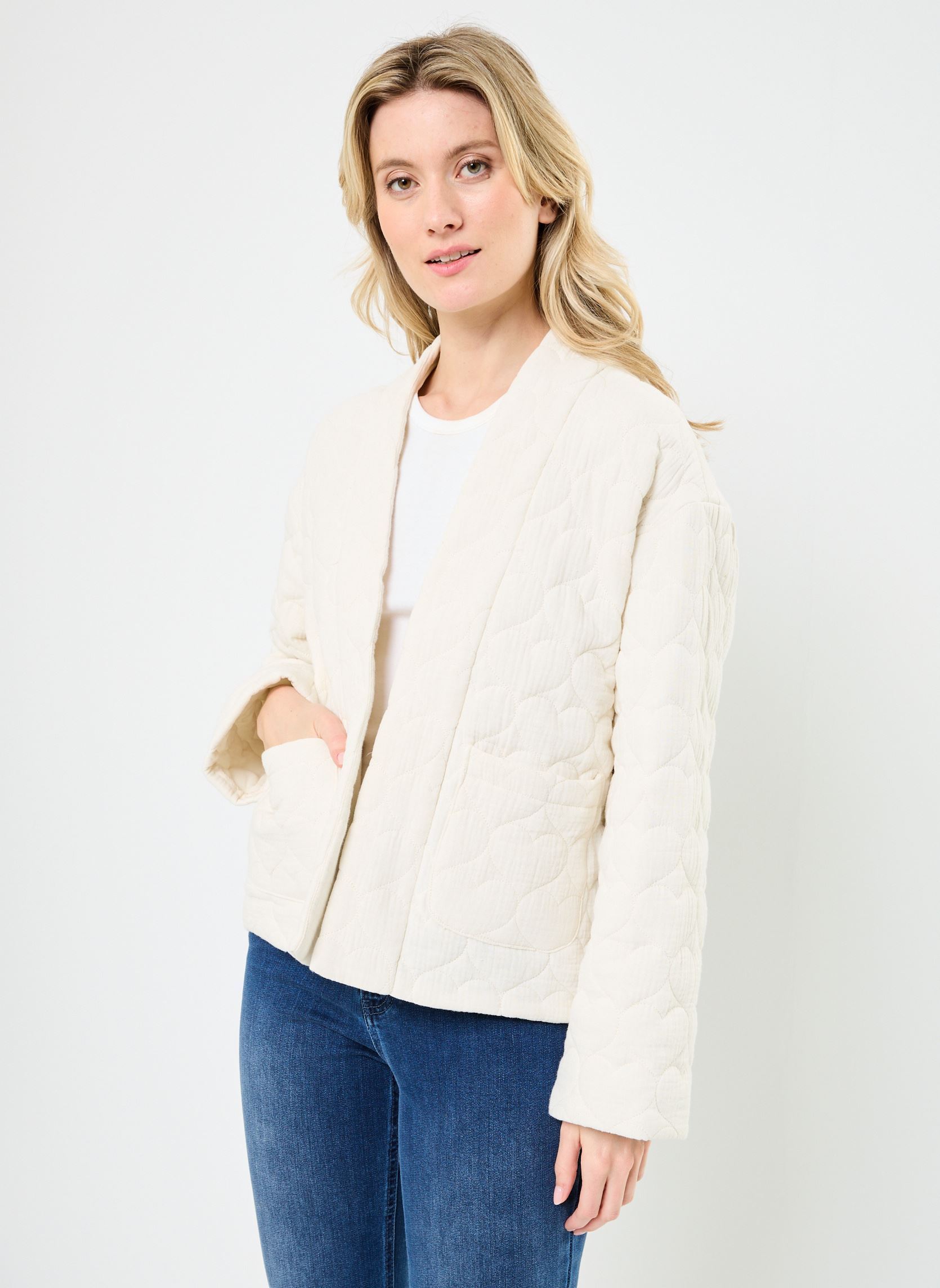 Jacken IHLAMOUR JA damen beige Ichi Jacken IHLAMOUR JA damen beige BIRCH