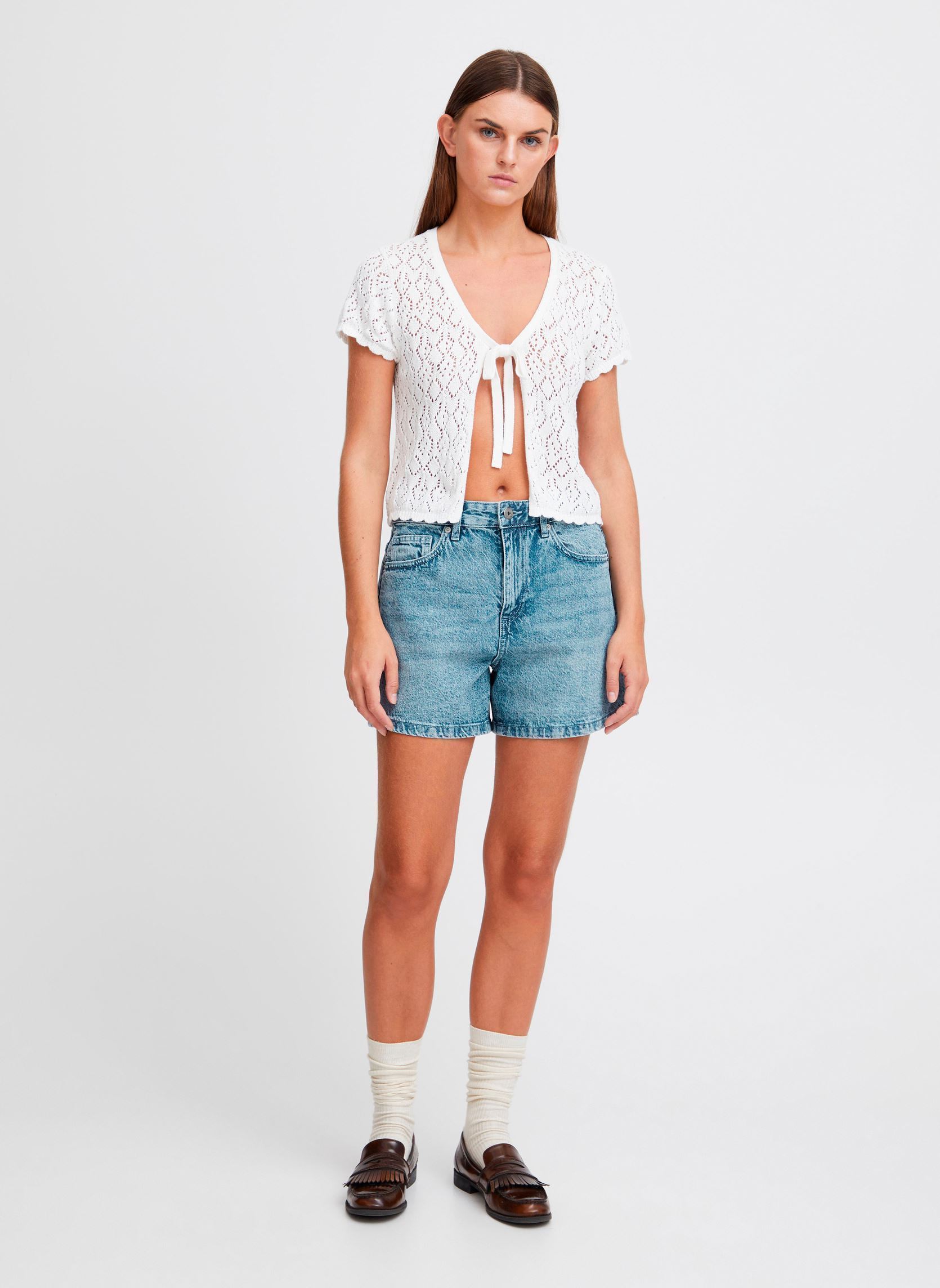 Shorts IHAVENY SHO dames blauw Ichi Shorts IHAVENY SHO dames blauw WASHED LIGHT BLUE
