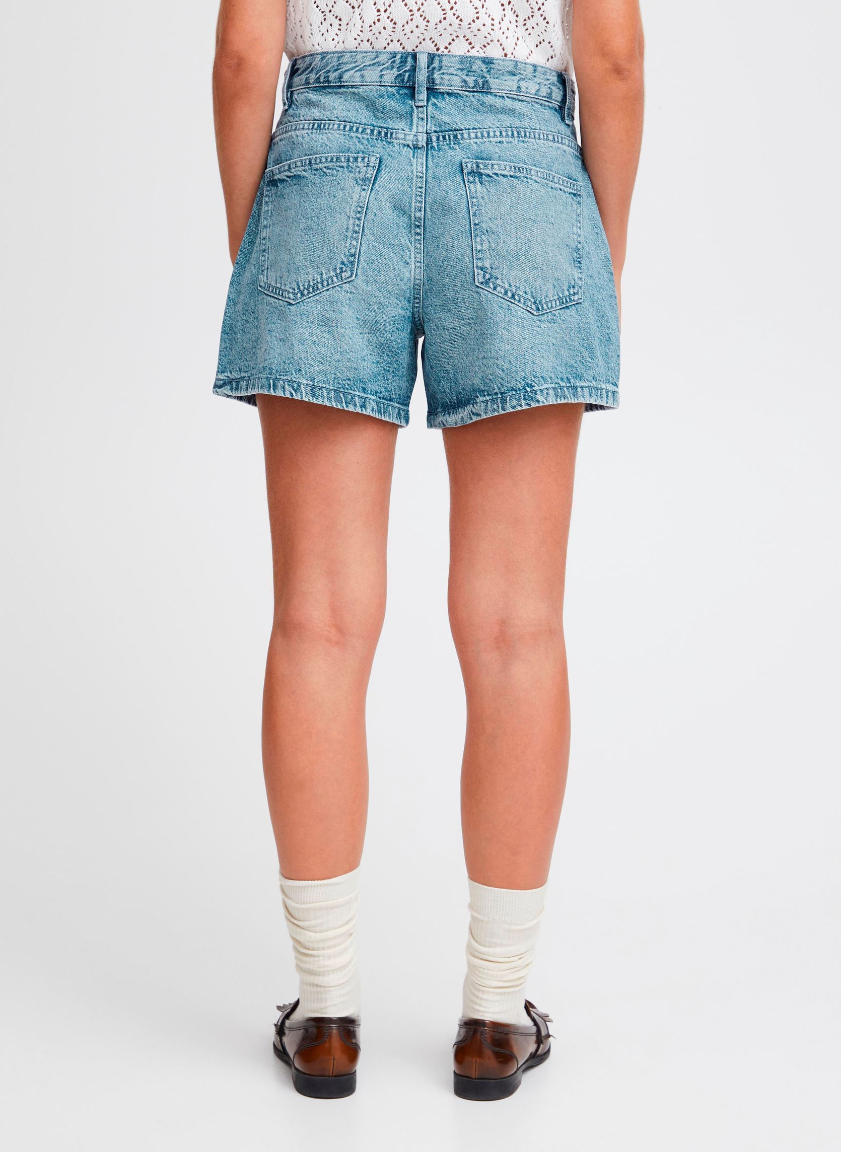 Shorts IHAVENY SHO dames blauw Ichi Shorts IHAVENY SHO dames blauw WASHED LIGHT BLUE
