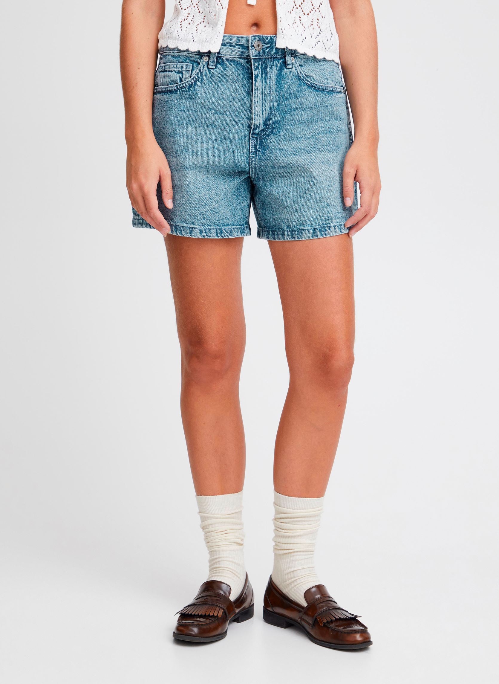 Shorts IHAVENY SHO dames blauw Ichi Shorts IHAVENY SHO dames blauw WASHED LIGHT BLUE